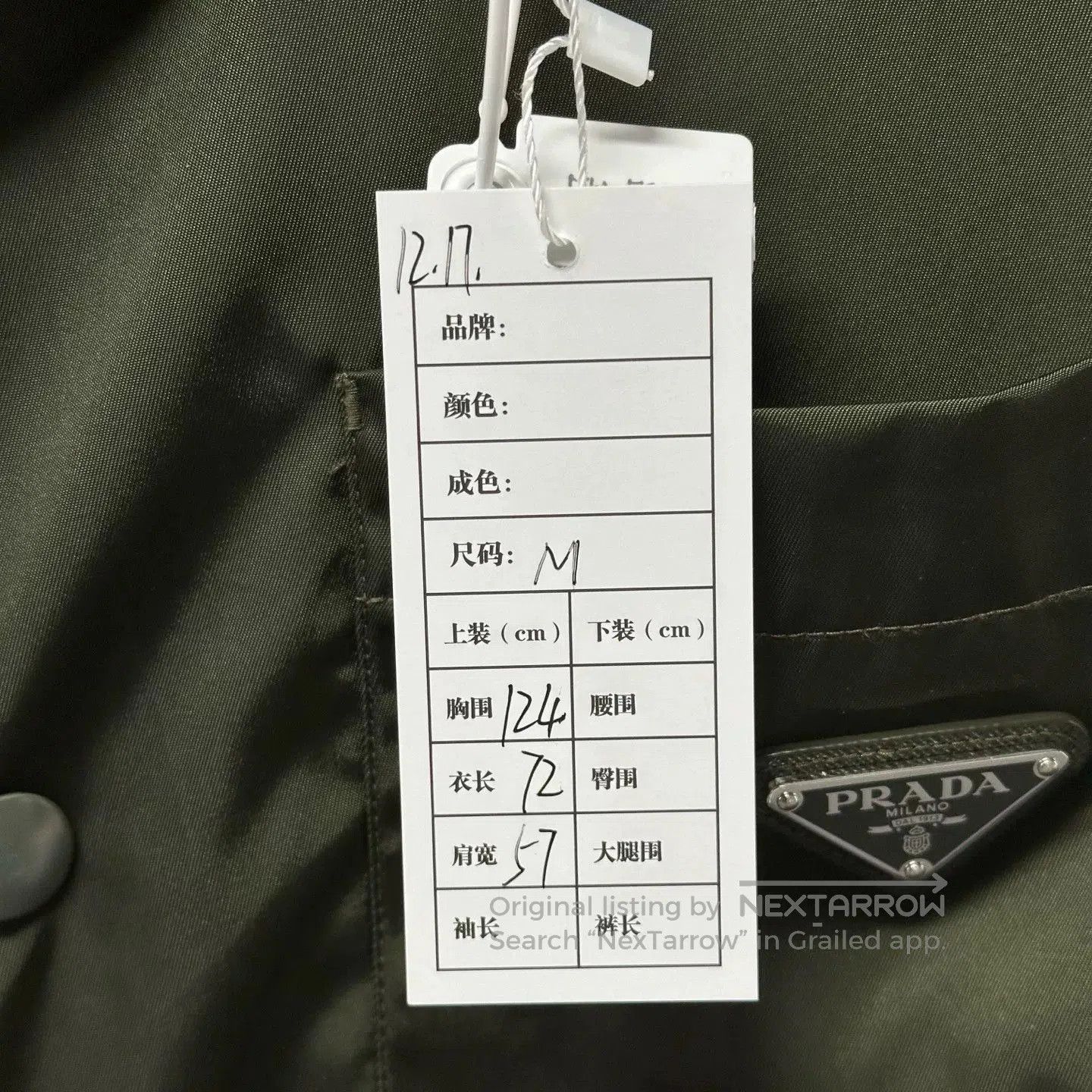 Prada prada triangle logo button-up shirt M size. Size US M / EU 48-50 / 2 - 5 Thumbnail