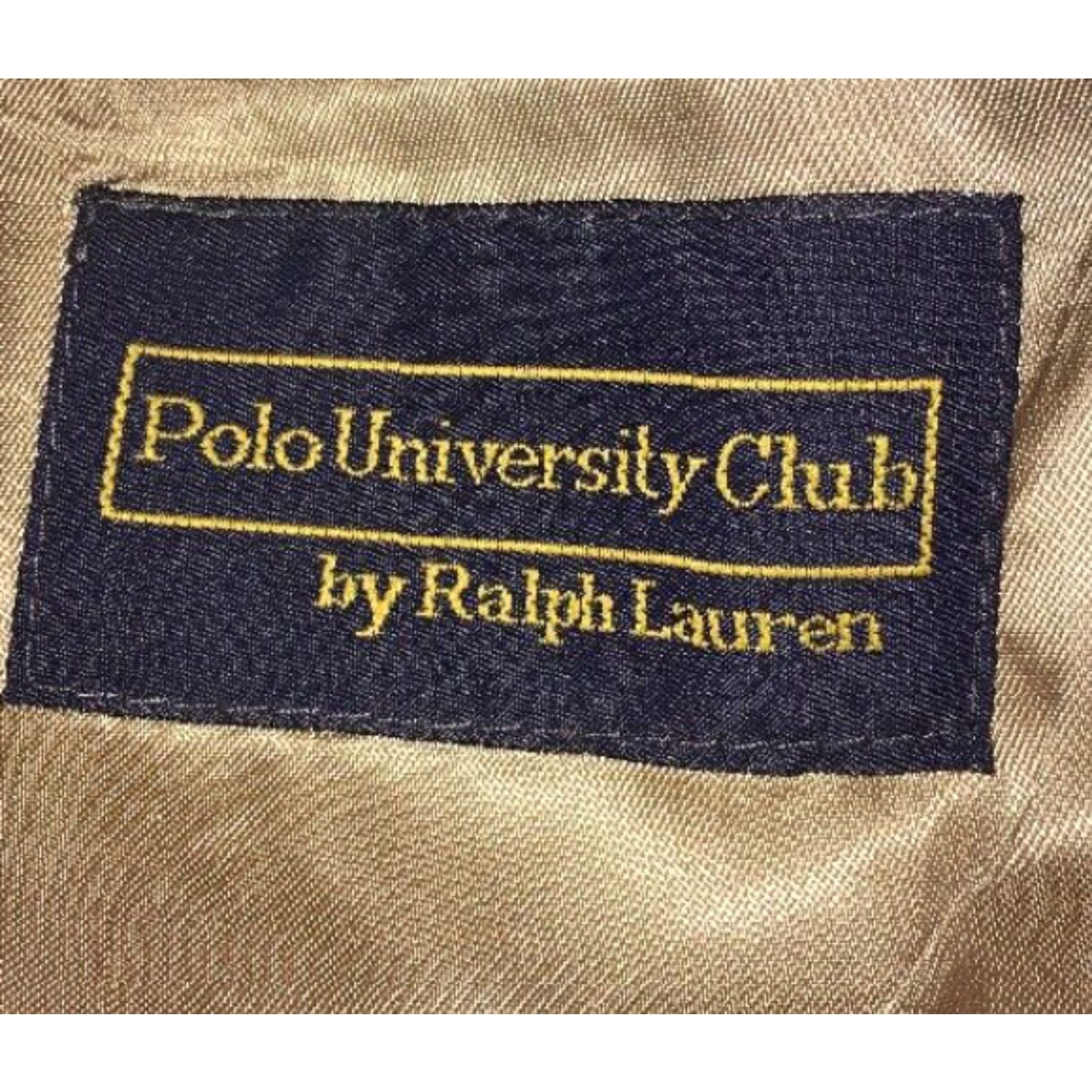 Ralph Lauren VINTAGE Ralph Lauren Polo University Club Men's Sport Coat 42T Wool Blend 2 Button Beige Big & Tall Size US XL / EU 56 / 4 - 5 Thumbnail