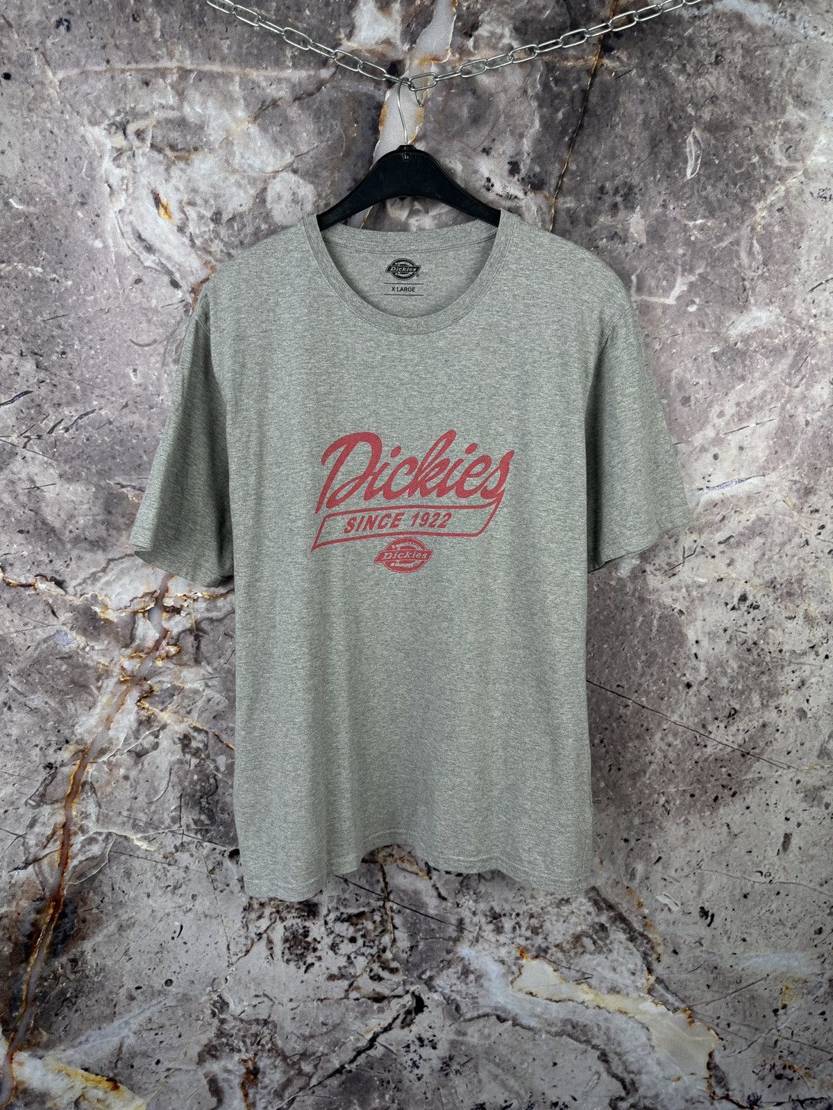 Dickies Men’s Dickies T-Shirt Gray Big Logo Size XL Size US XL / EU 56 / 4 - 1 Thumbnail