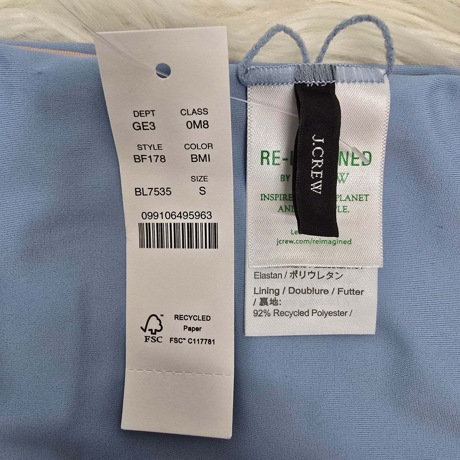 J.Crew NWT J. Crew High Rise Moderate Coverage Bikini Bottom Size S Size ONE SIZE - 6 Thumbnail