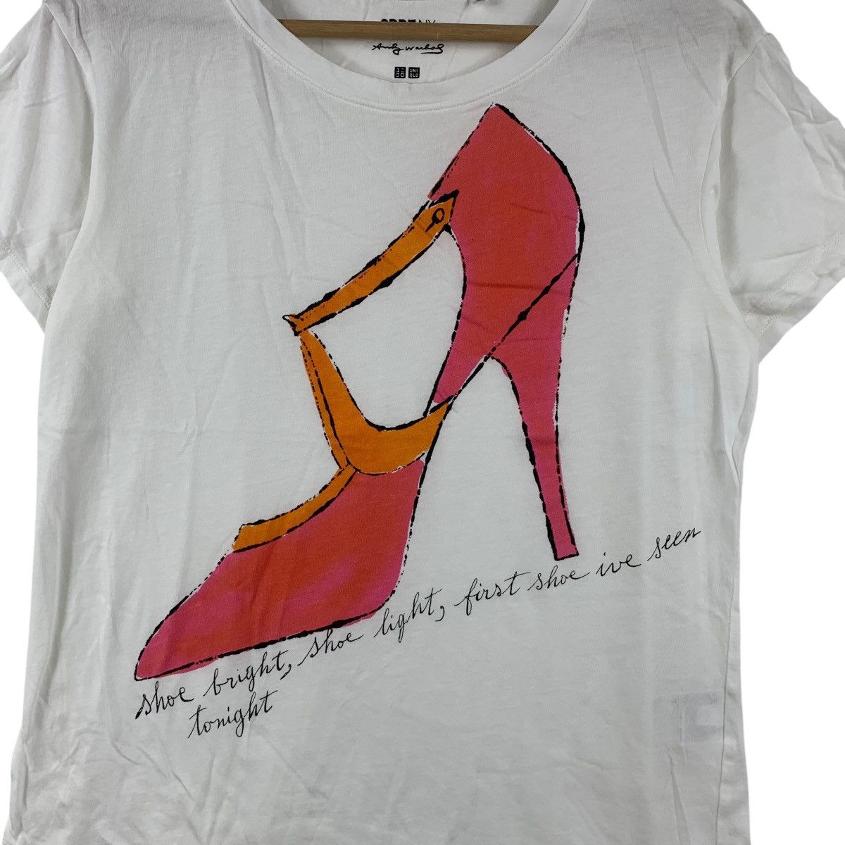 Andy Warhol ANDY WARHOL x UNIQLO Shoes Painting MOMA Tee Shirt Top Size S / US 4 / IT 40 - 4 Thumbnail