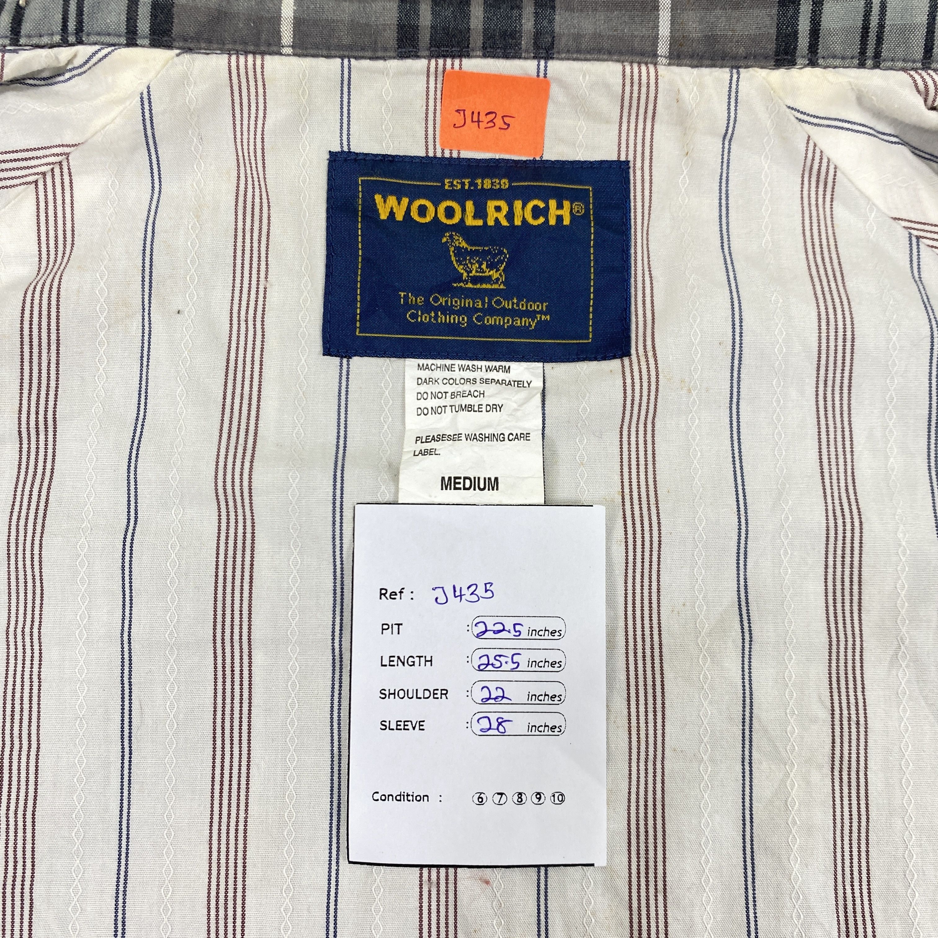 Woolrich Woolen Mills Vintage Woolrich Plaid Cotton Jacket- J435 Size US M / EU 48-50 / 2 - 7 Thumbnail