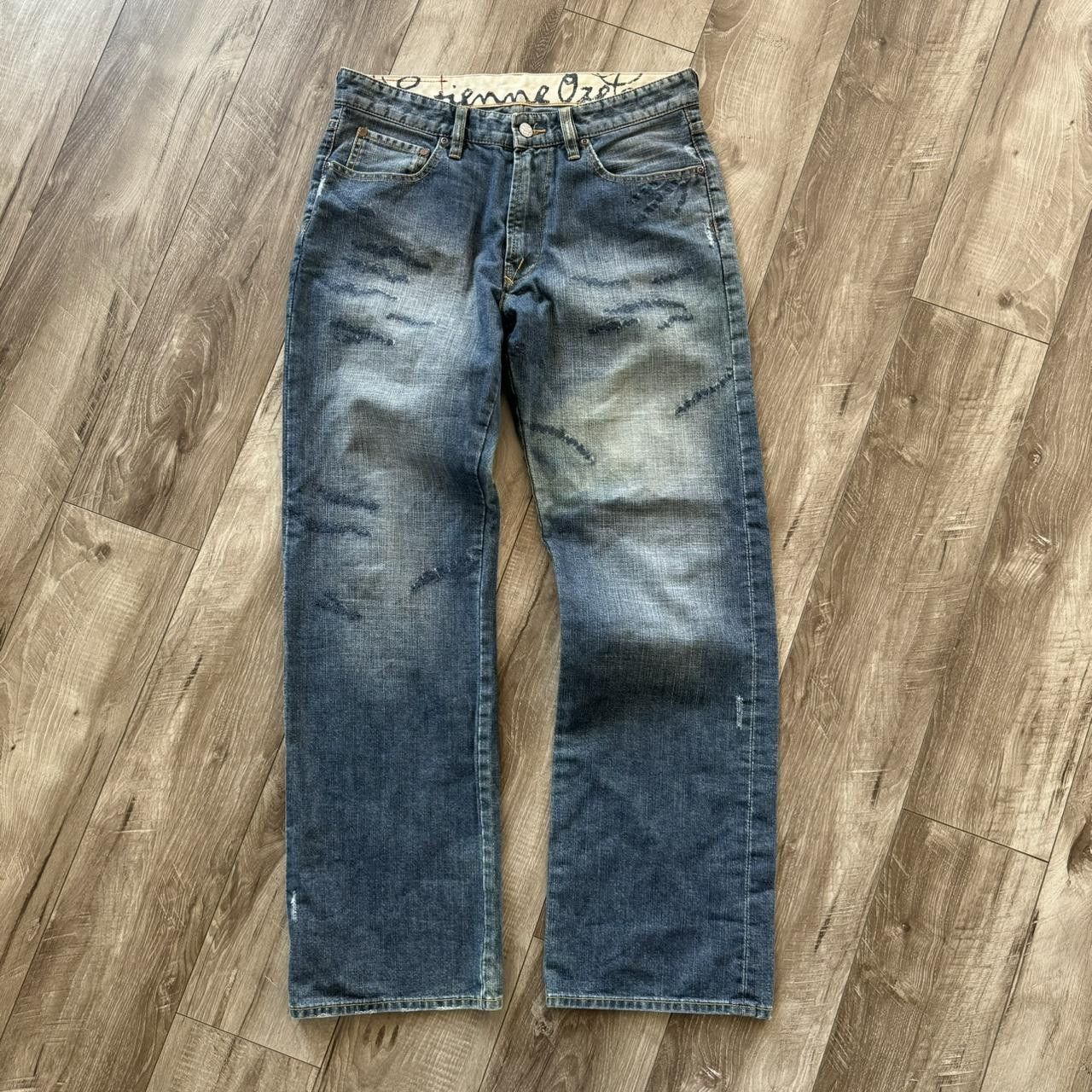 Japanese Brand Etienne Ozeki Jeans 32x31 Size US 32 / EU 48 - 1 Thumbnail