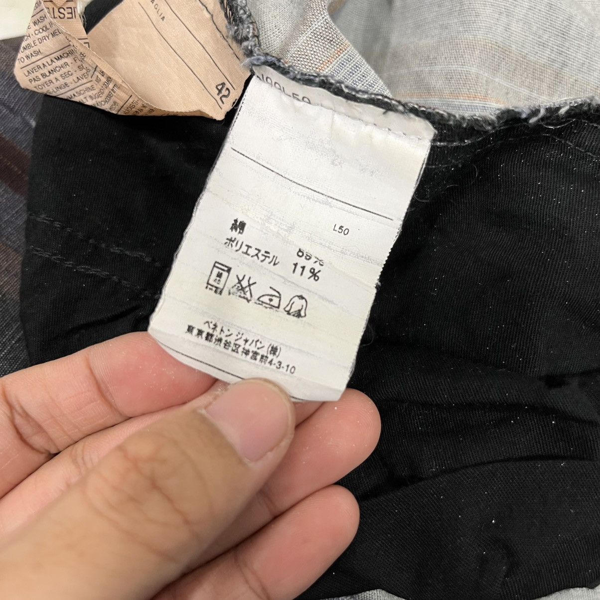 Sisley Vintage Sisley Checkered Pants Size US 32 / EU 48 - 15 Thumbnail