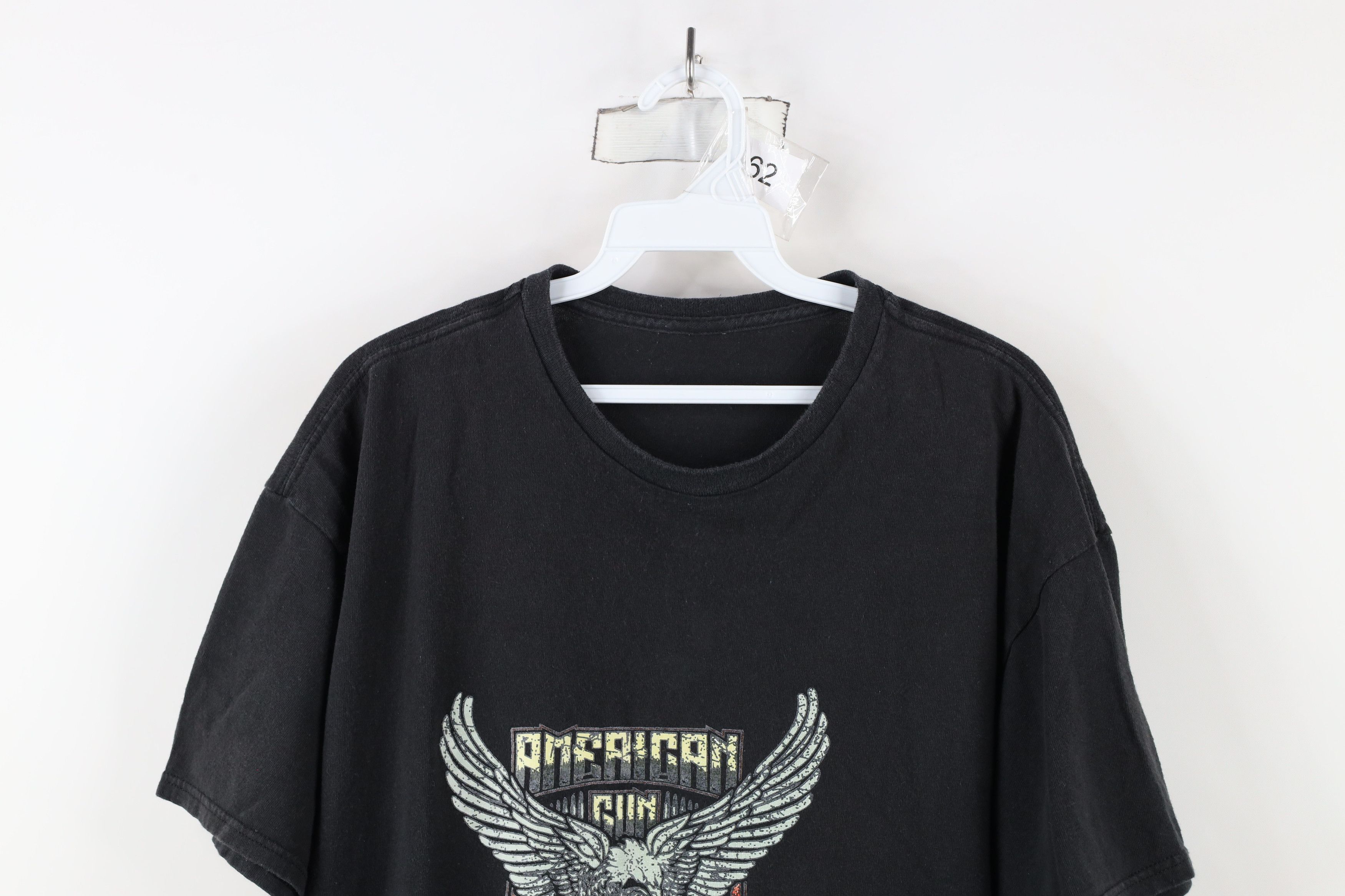 Vintage Vintage Streetwear American Gun Association T-Shirt Black Size US L / EU 52-54 / 3 - 2 Thumbnail