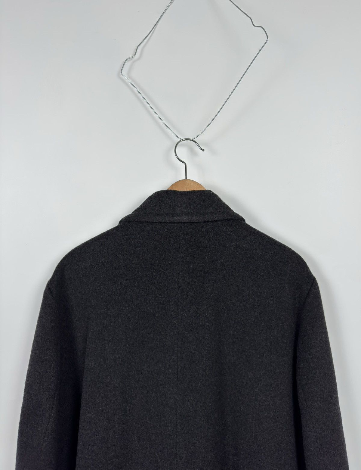 Dolce & Gabbana Dolce& Gabbana Heavy Wool Black Double-Breasted Coat Size US M / EU 48-50 / 2 - 8 Thumbnail