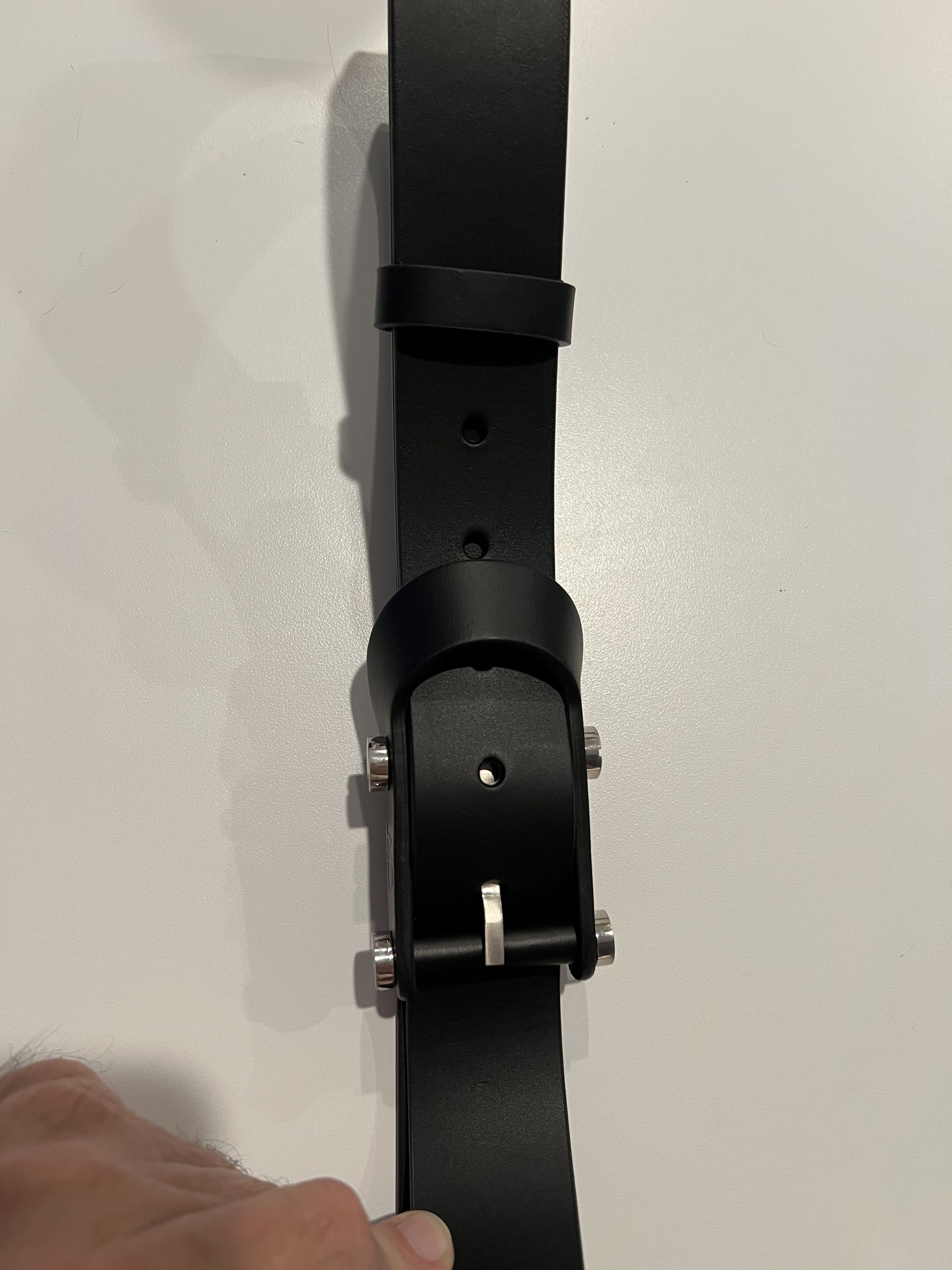 Off-White Off-White Buckle Leather Belt US 32 - 85 cm Size 32 - 6 Thumbnail
