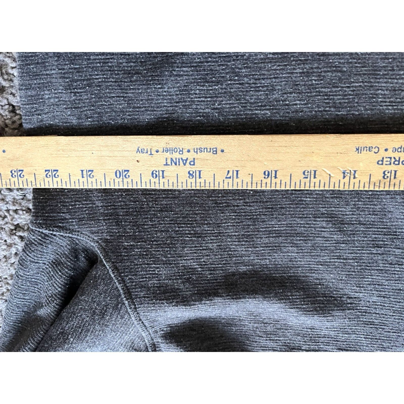 Vintage JACHS Men’s Long Sleeve 1/4 Button Hoodie Shirt Gray XL Striped Casual Pullover Hoodie with Pockets Mock Neck Stand-Up Collar Size US XL / EU 56 / 4 - 4 Thumbnail