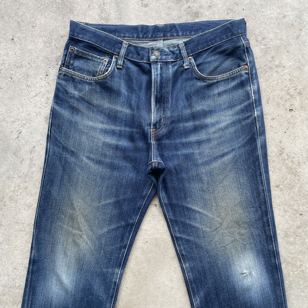 Edwin Vintage Edwin 503 Denim Faded Jeans Pants W34x25 Size US 34 / EU 50 - 3 Thumbnail