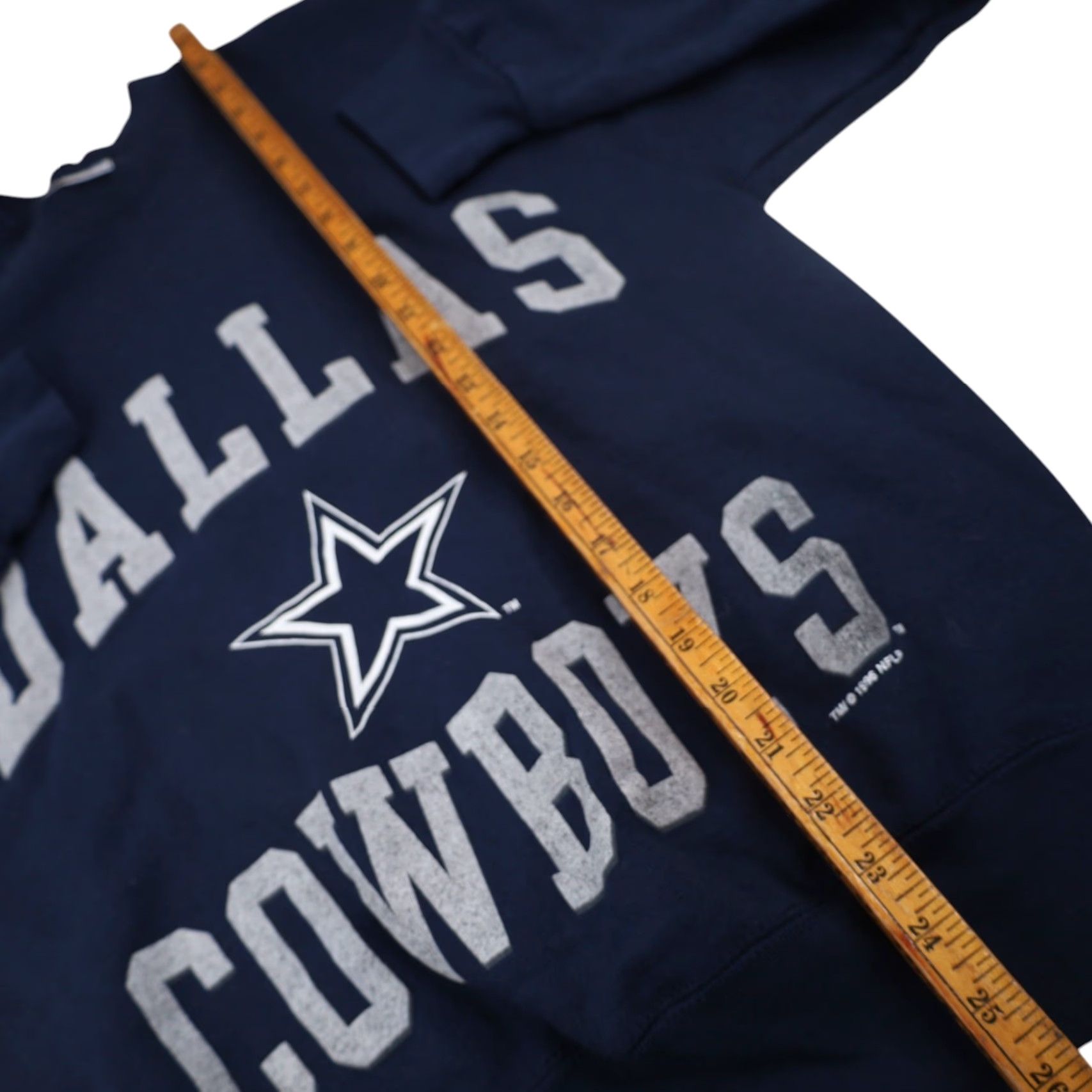 Pro Player VINTAGE Pro Player Dallas Cowboys Sweatshirt Shirt Mens Medium Blue Spellout Graphic 90s Mens Size US M / EU 48-50 / 2 - 7 Thumbnail