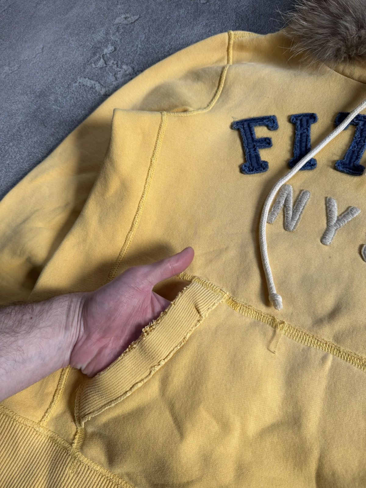Abercrombie & Fitch Abercrombie & Fitch Y2K Fur Faux hoodie if six was nine LGB Size M / US 6-8 / IT 42-44 - 12 Thumbnail
