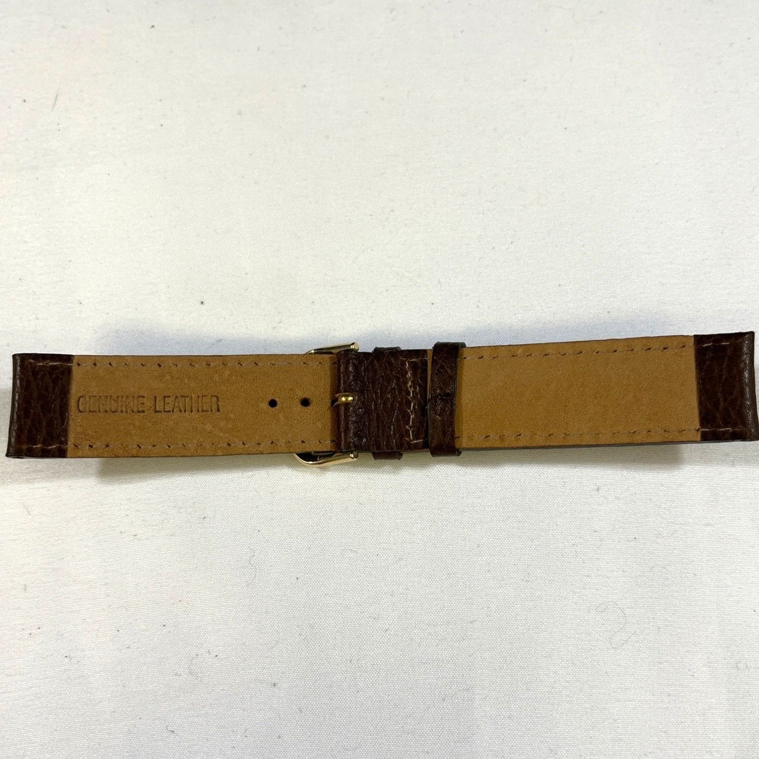 Other Vintage Men's Brown Genuine Leather Watchband SKU 6440 Size ONE SIZE - 2 Thumbnail