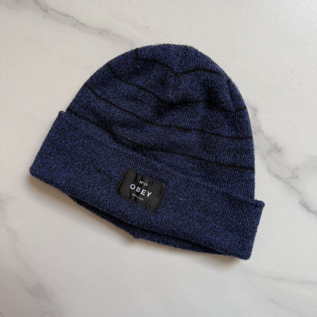 GRAFF × Obey Vintage Y2K OBEY Propaganda Nº89 Beanie Size ONE SIZE - 3 Thumbnail