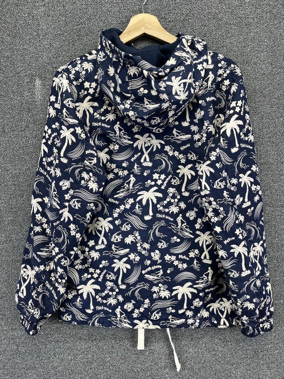 Beams Plus Vintage Beams Hawaiian Surf Hoodie Jacket Size M / US 6-8 / IT 42-44 - 9 Thumbnail