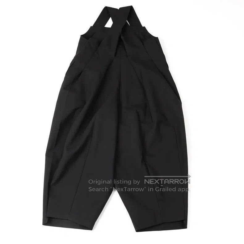 Comme des Garcons Comme des Garcons size M Black Retro Design Overalls Size 23" - 3 Thumbnail