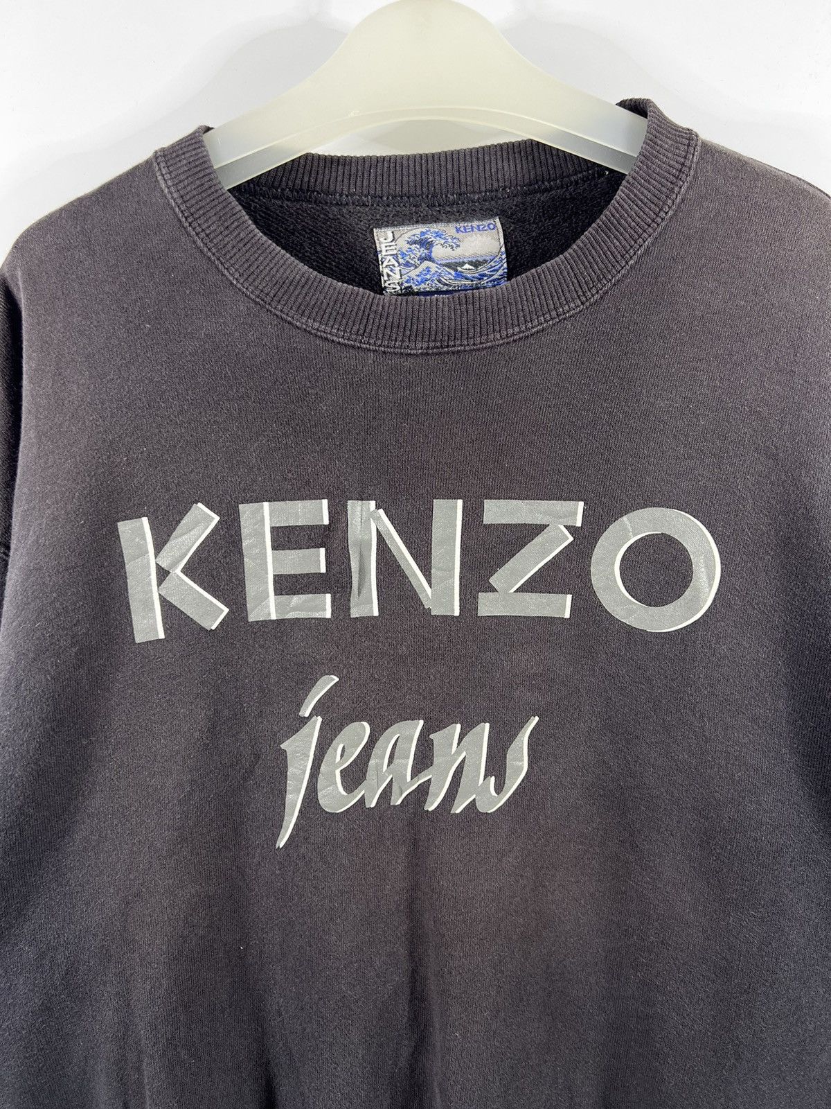 Kenzo 🔥 Vintage Y2K Kenzo Jeans big Logo Sweatshirt Size US M / EU 48-50 / 2 - 4 Thumbnail