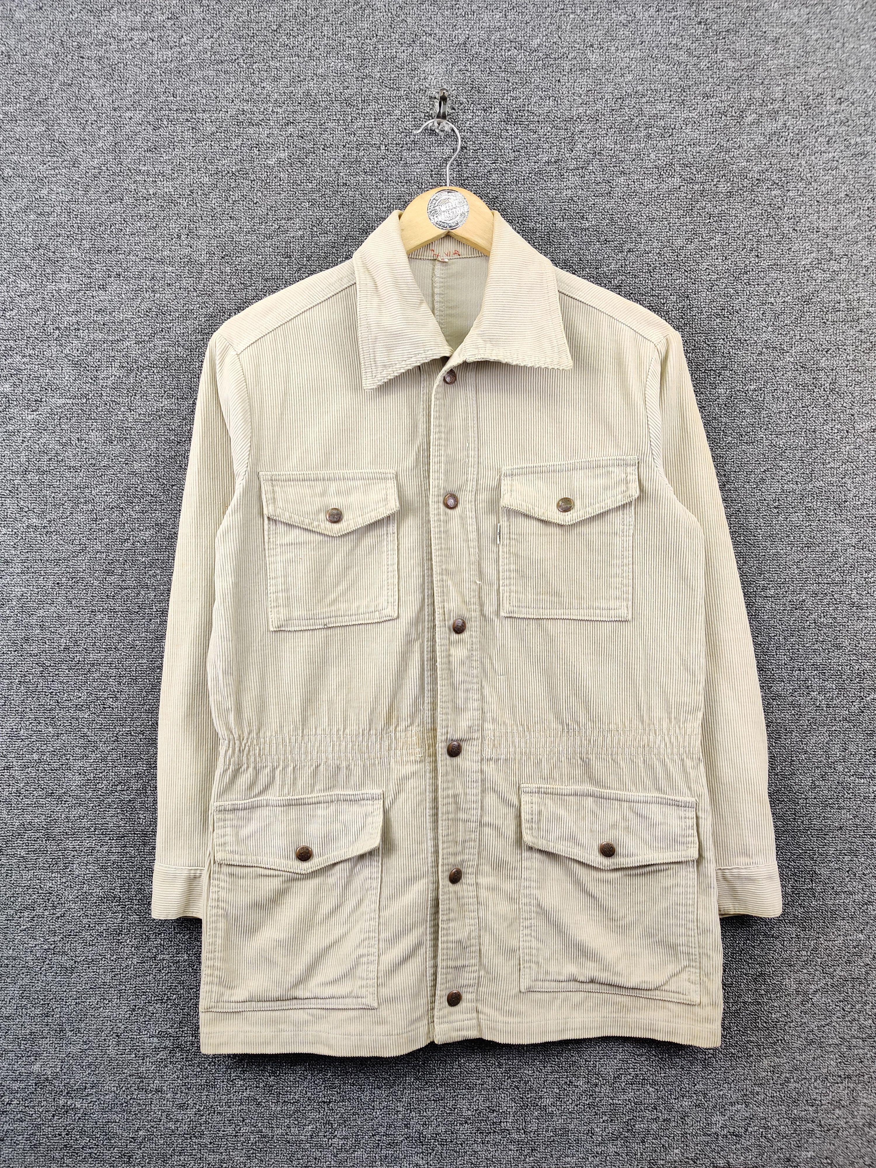 Big John Vintage Big John Corduroy Chore Jacket Size US S / EU 44-46 / 1 - 1 Thumbnail
