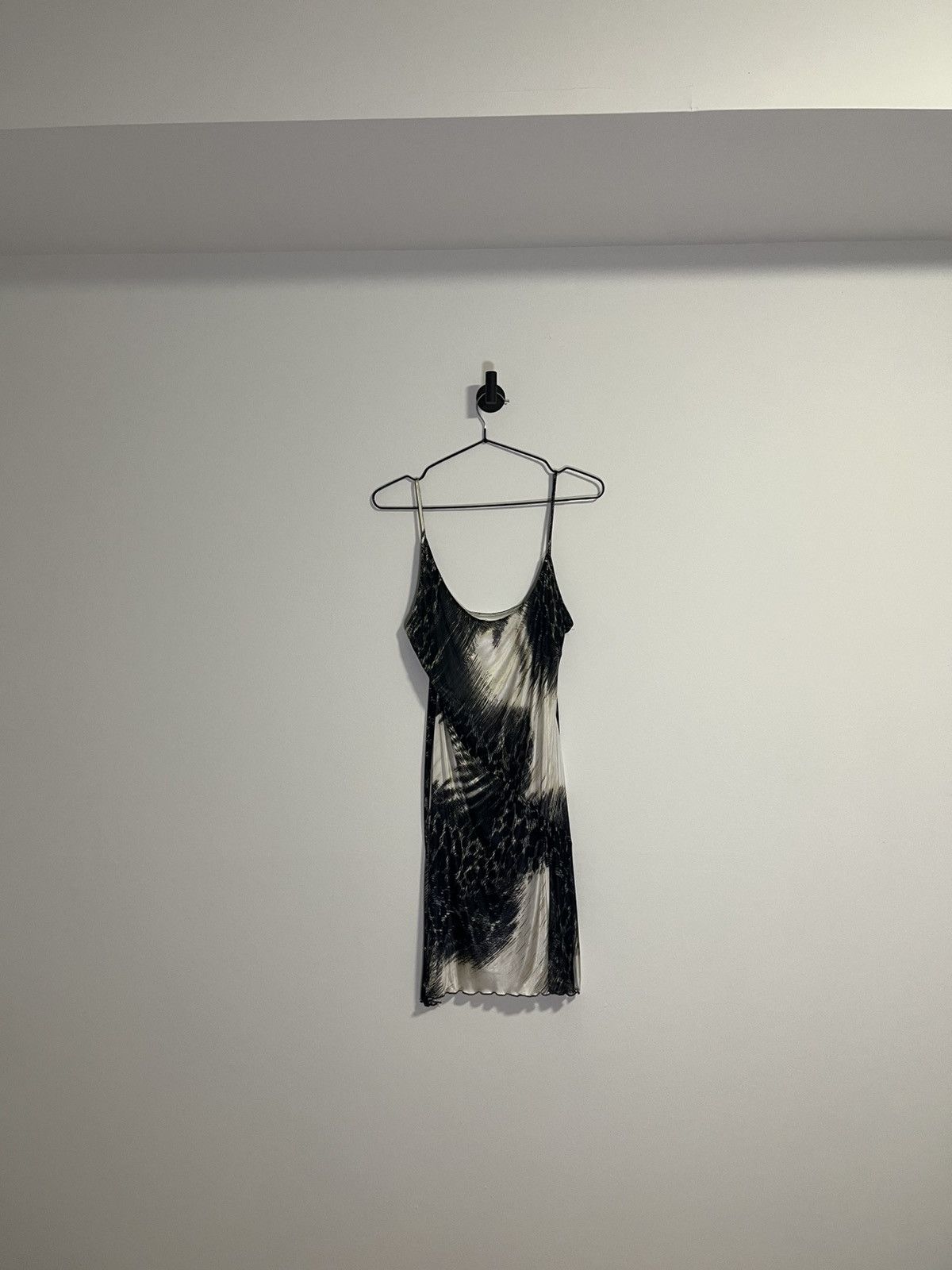 Roberto Cavalli vintage class cavalli animal print mini dress Size L / US 10 / IT 46 - 1 Thumbnail