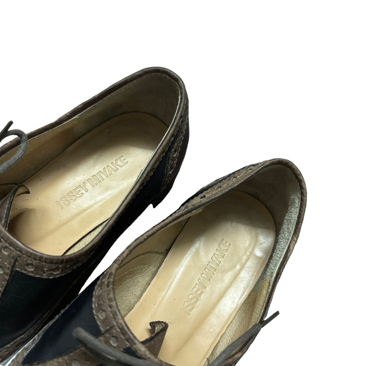 Issey Miyake Issey Miyake Curved Lace-up Closure Shoes Size US 6.5 / EU 39-40 - 3 Thumbnail