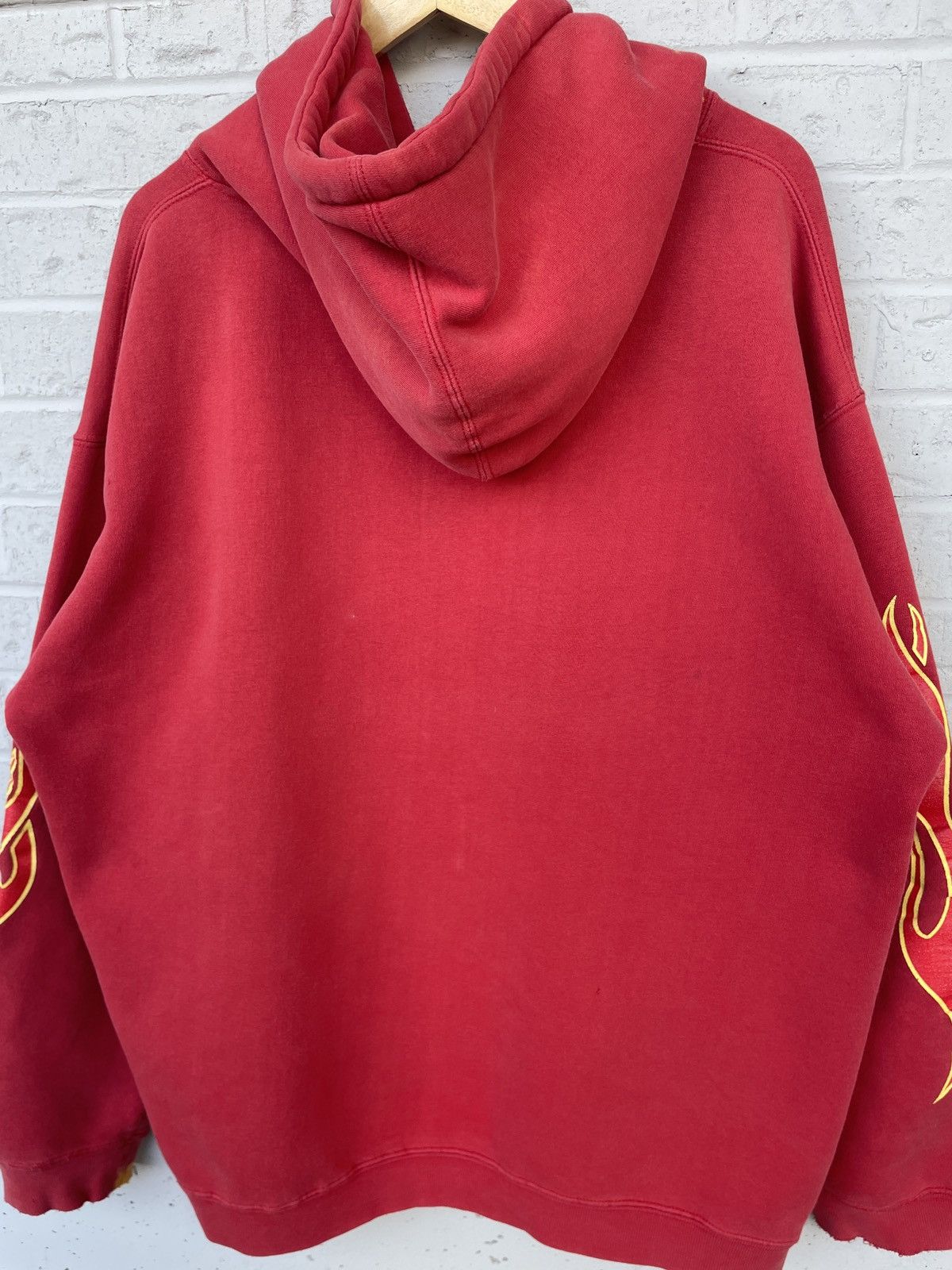 Sex Skateboards Pornstar Skateboards Faded Flame Sleeve Hoodie Size US XL / EU 56 / 4 - 9 Thumbnail