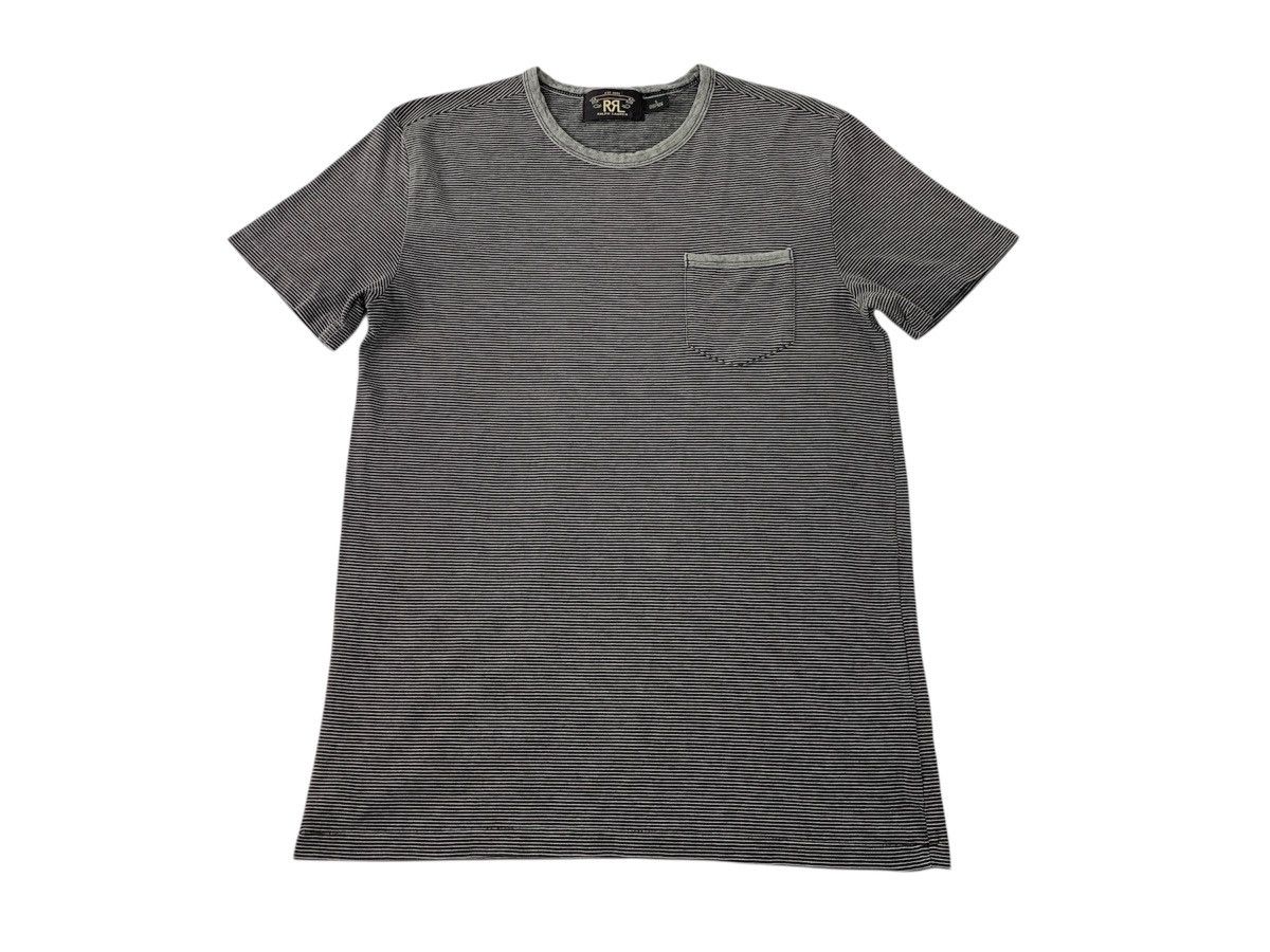 Ralph Lauren Double RRL Ralph Lauren Crewneck Single Pocket Striped Tee Size US S / EU 44-46 / 1 - 1 Thumbnail