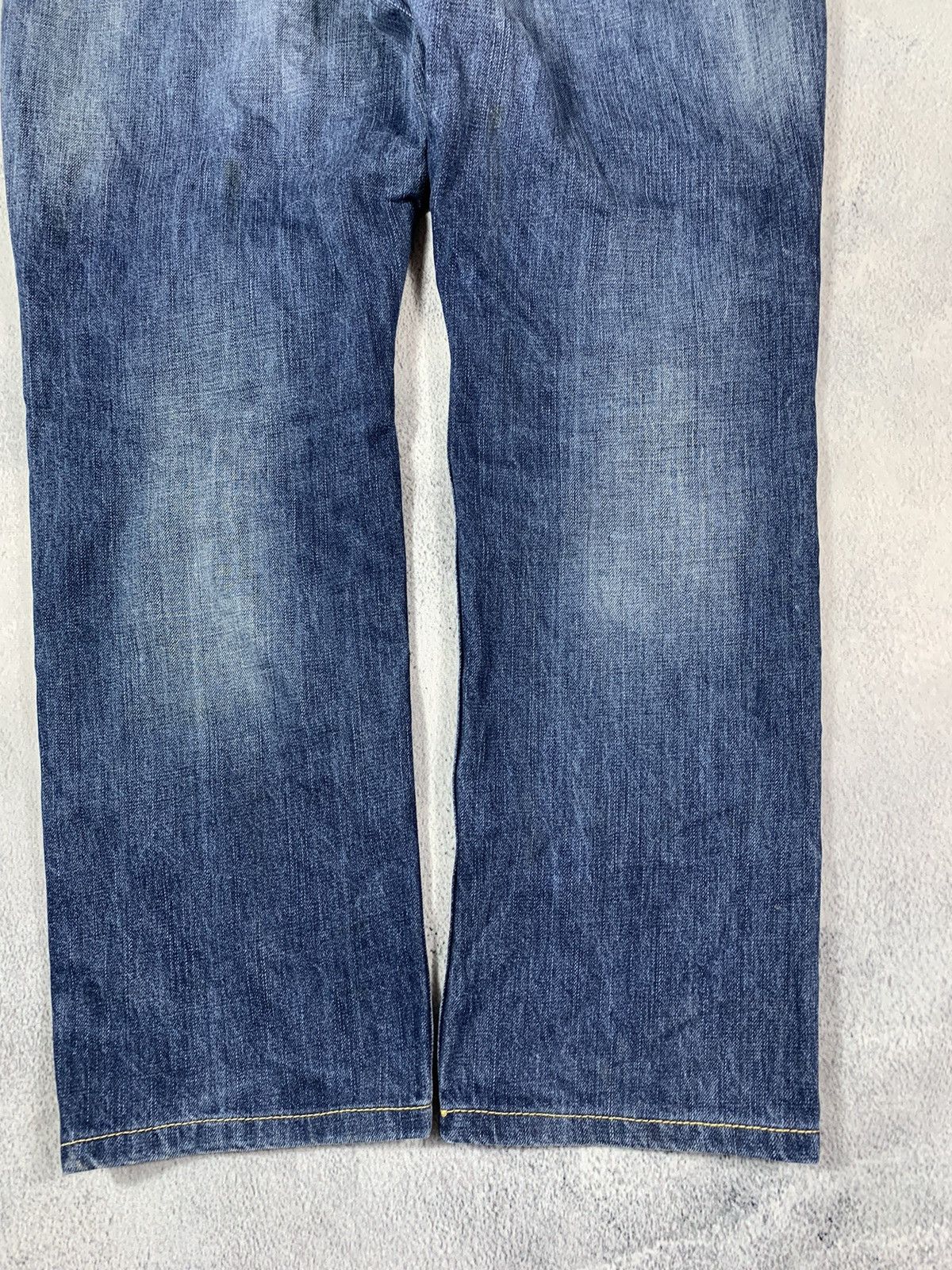 Japanese Brand × Vintage Vintage Y2K Japanese jeans faded denim streetwear size 36 Size US 36 / EU 52 - 9 Thumbnail