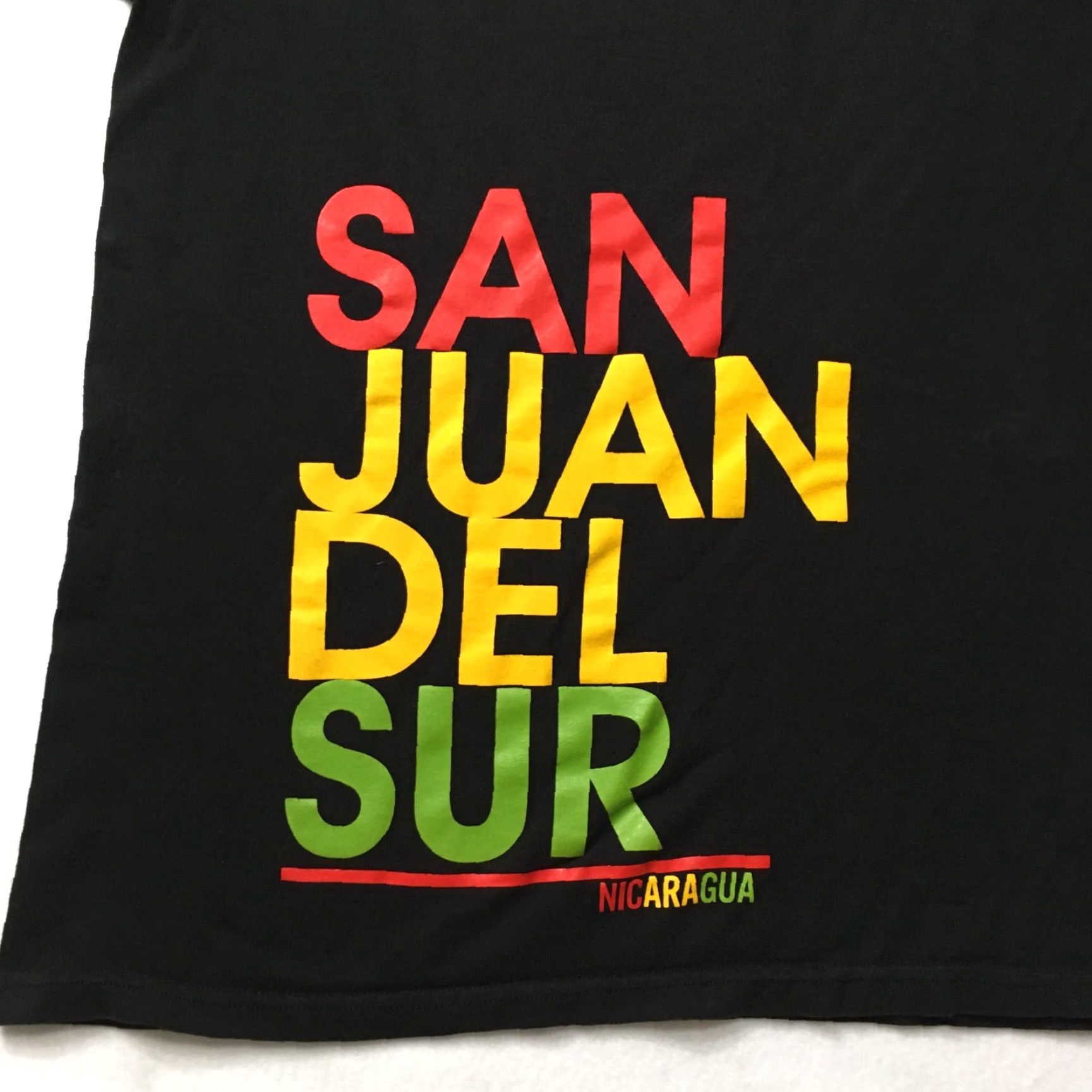 Vintage VINTAGE NICARAGUA T-Shirt Large Black Men US Size US L / EU 52-54 / 3 - 2 Thumbnail