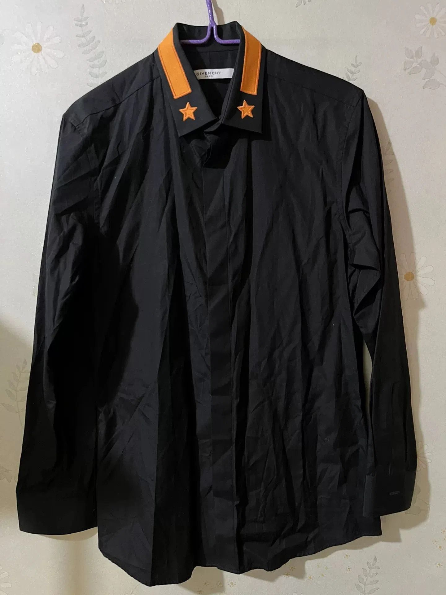 Givenchy Givenchy Classic Black Star Shirt. Size US M / EU 48-50 / 2 - 2 Thumbnail