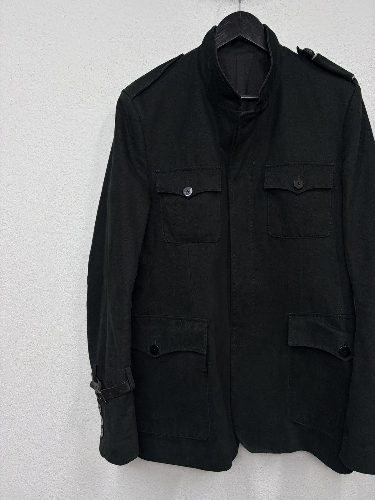 Andrew Mackenzie Andrew Mackenzie Napoleon Jacket Black Military Field Coat Size US M / EU 48-50 / 2 - 7 Thumbnail