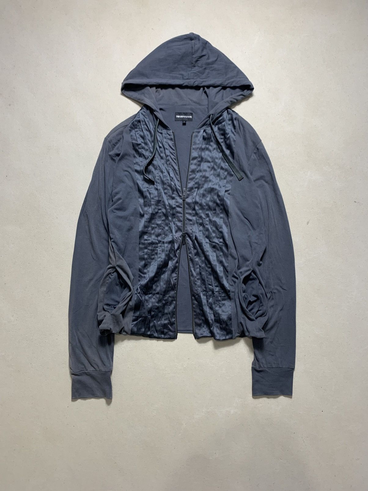 Emporio Armani Texture Zip Up