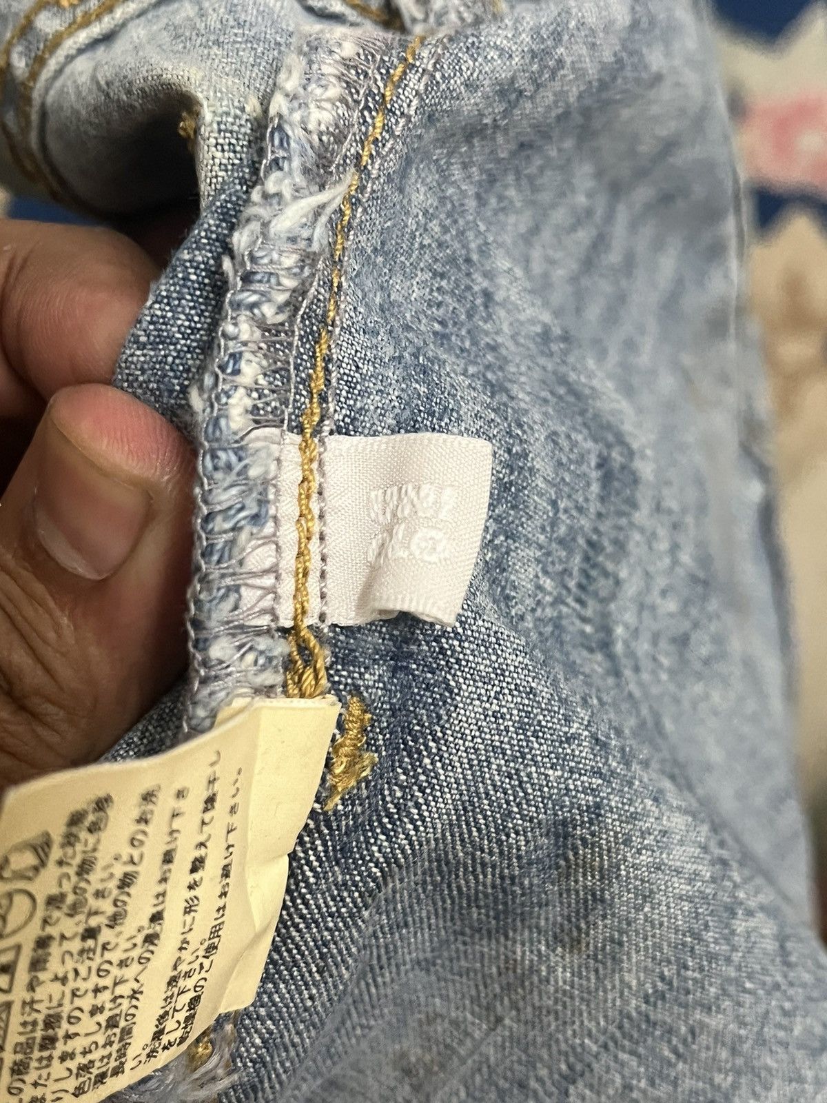 Jun Takahashi × Uniqlo × Vintage Vintage Uniqlo Bush Pants Jeans Size US 34 / EU 50 - 11 Thumbnail