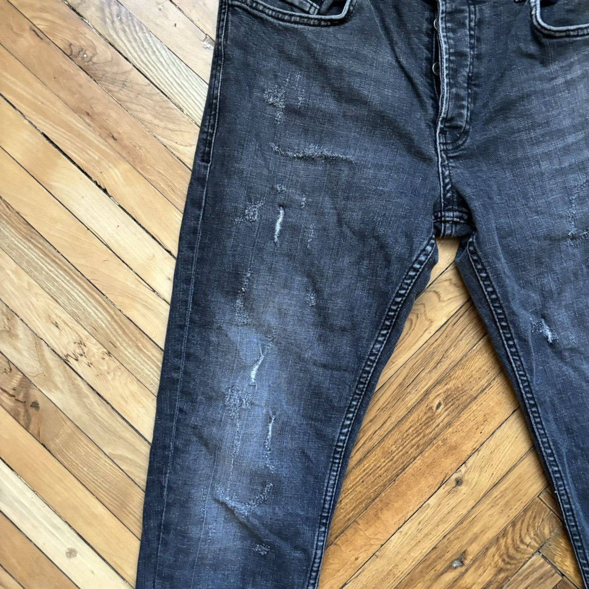 Diesel × Diesel Black Gold Distressed Diesel Denim Jeans Made in Italy Size US 34 / EU 50 - 4 Thumbnail