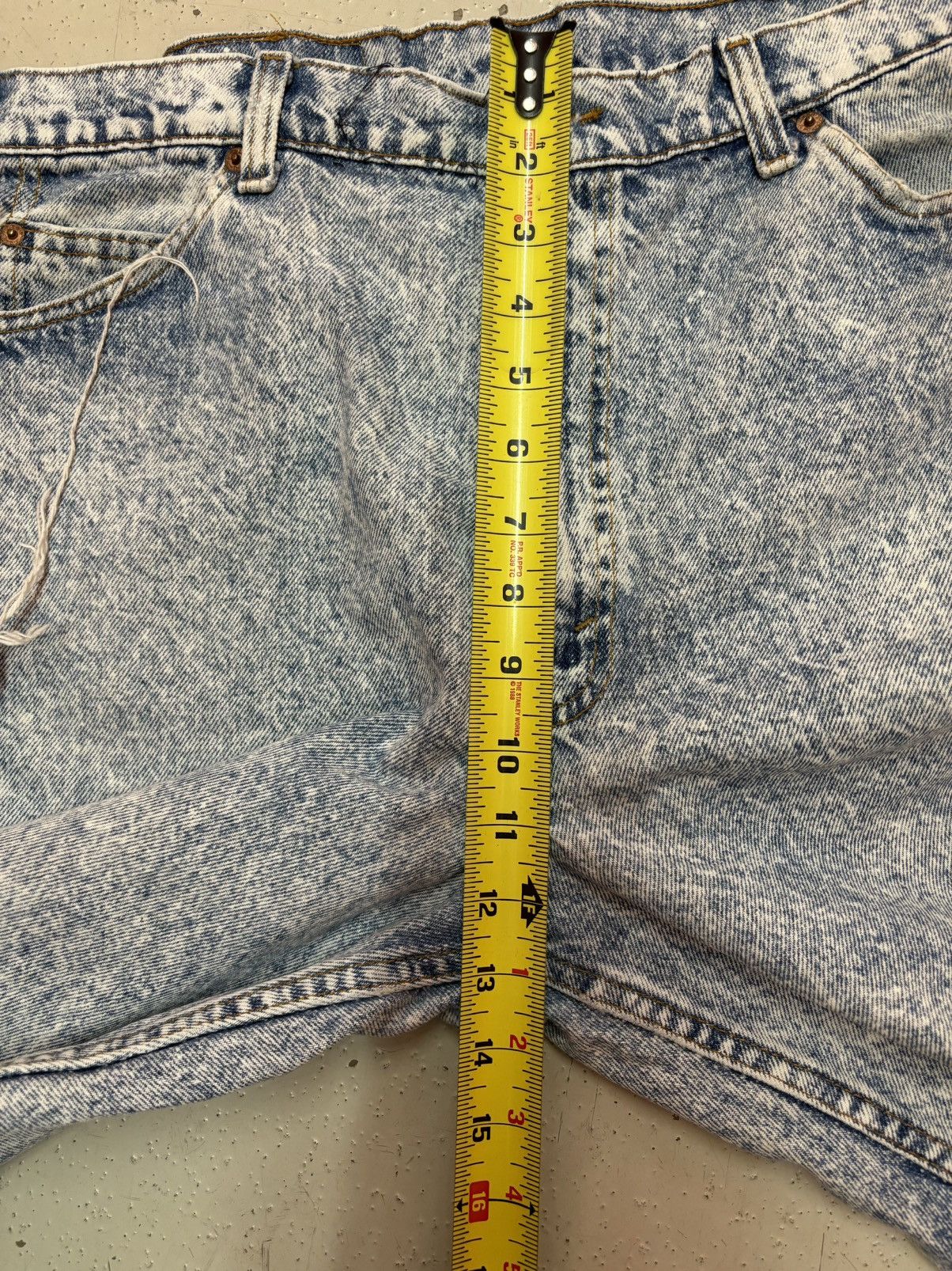 Levi's × Levi's Vintage Clothing × Vintage ***FINAL DROP***RARE 80s LEVIS ORANGE TAB ACID WASH 40 Size US 40 / EU 56 - 6 Thumbnail