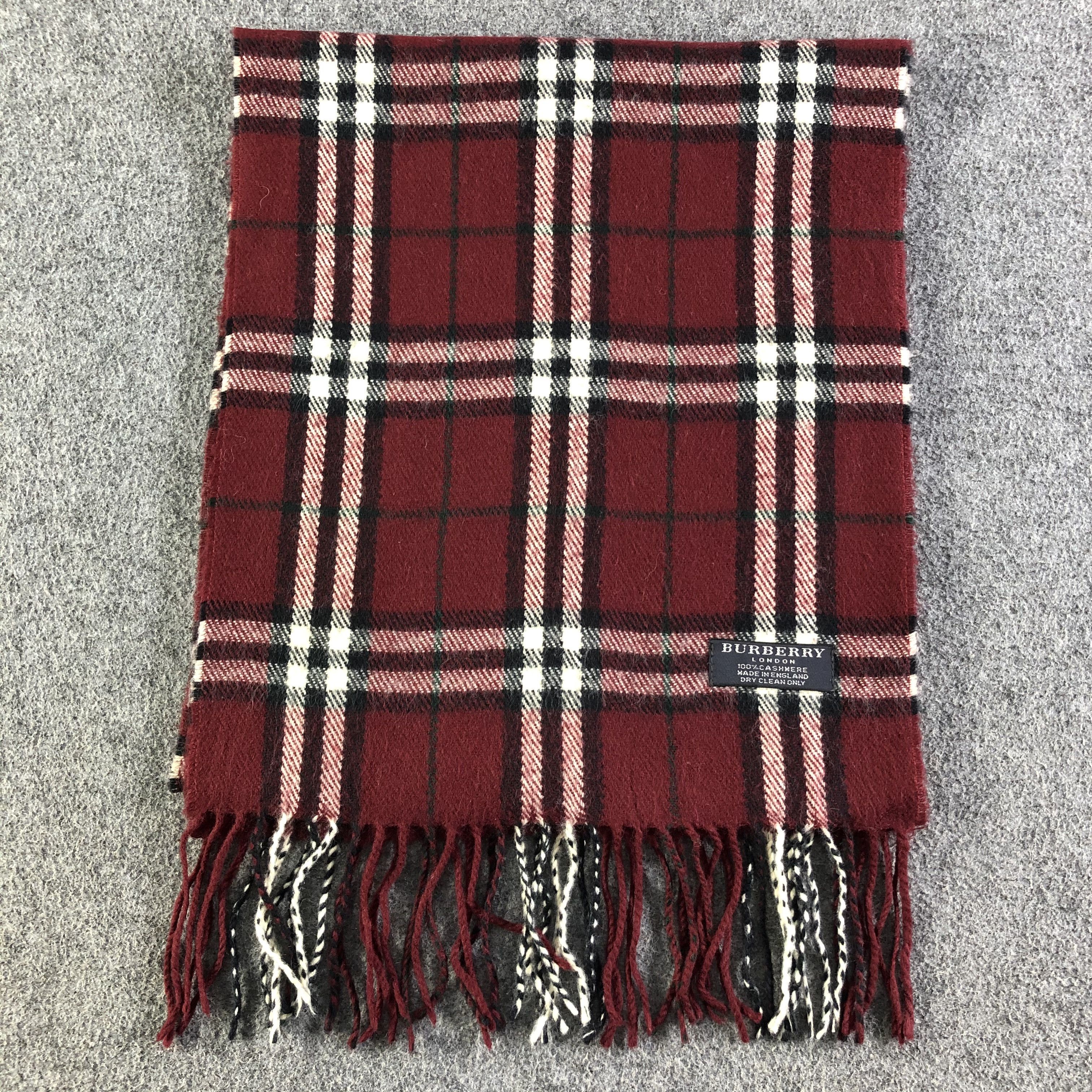 Burberry Burberry Cashmere Scarf / Muffler / Neckwear Size ONE SIZE - 2 Thumbnail