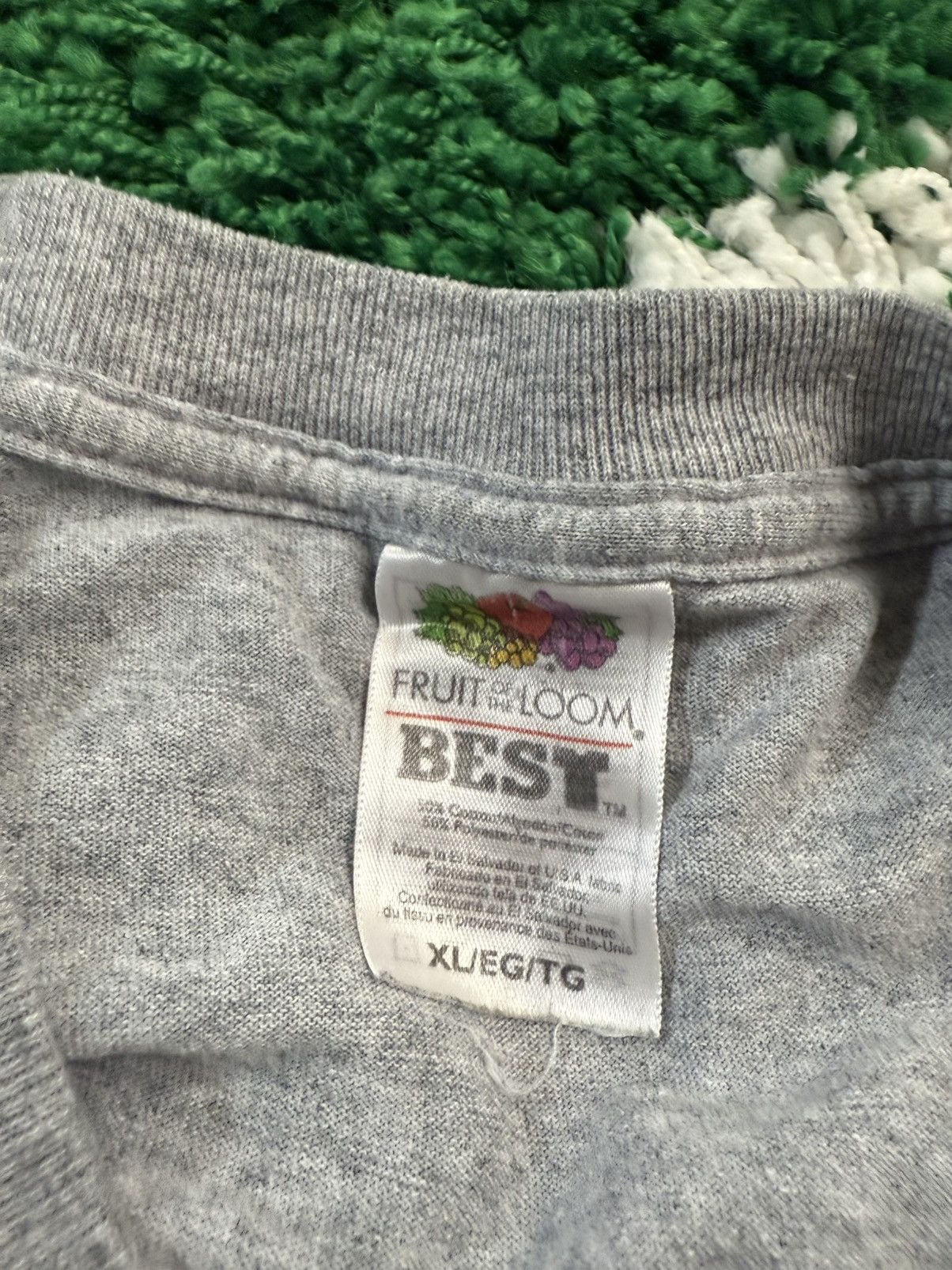Fruit Of The Loom × Vintage Vintage I'm Ready Bullet Tee Grey XL Gun Size US XL / EU 56 / 4 - 8 Thumbnail