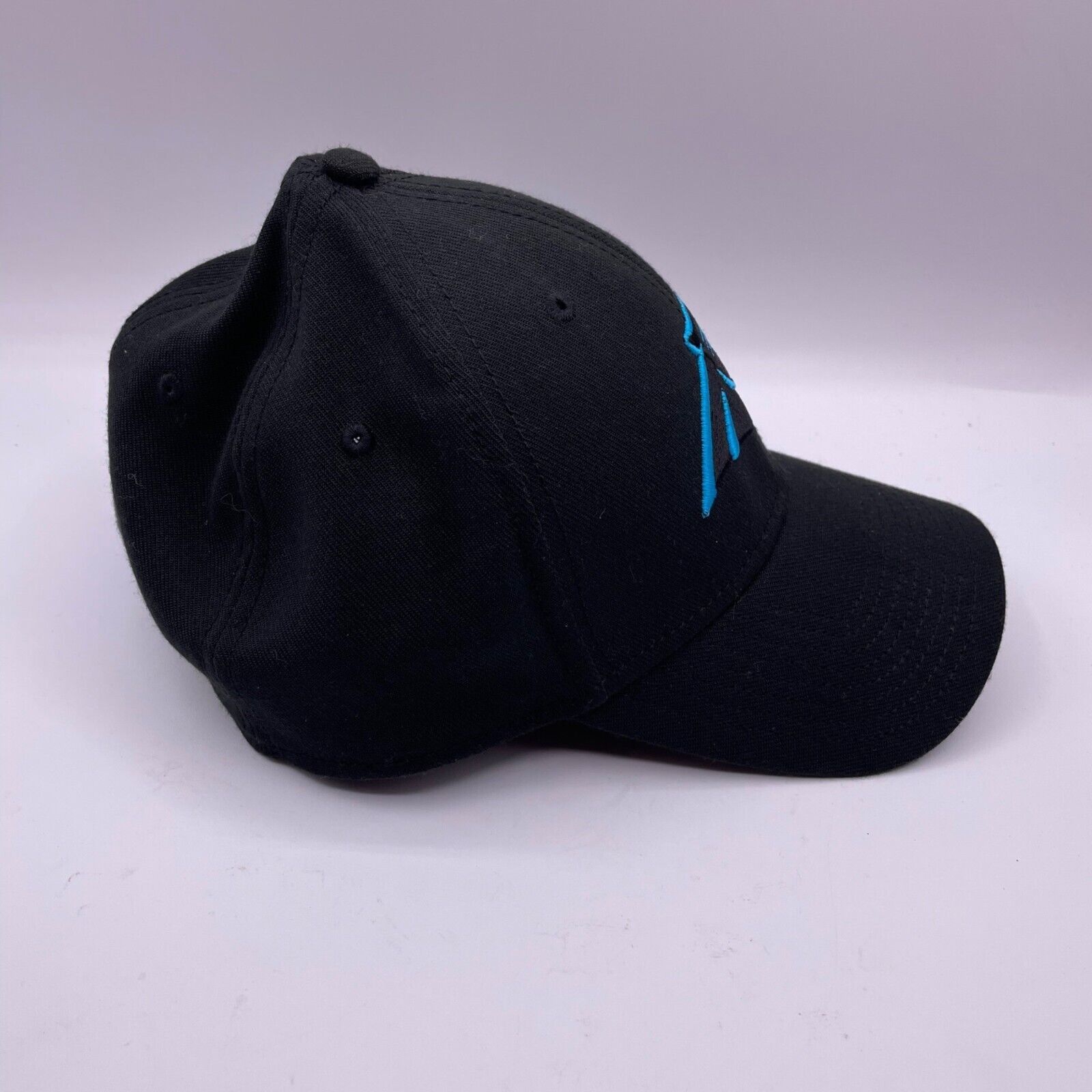 New Era New Era Carolina Panthers 39Thirty NFL Black Hat Mens M L Size ONE SIZE - 3 Thumbnail