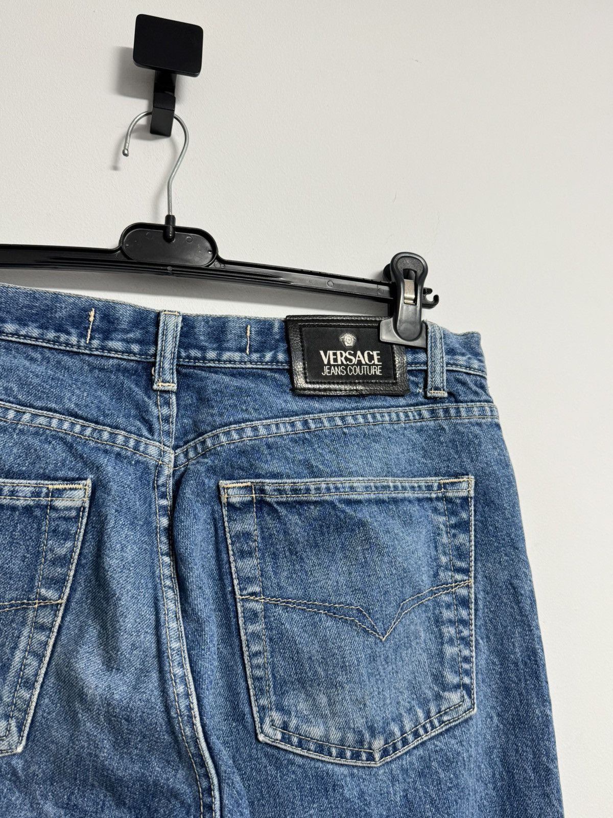 Versace Versace Men’s Blue Denim Jeans W36 EU50 Classic Straight Fit Size US 36 / EU 52 - 6 Thumbnail