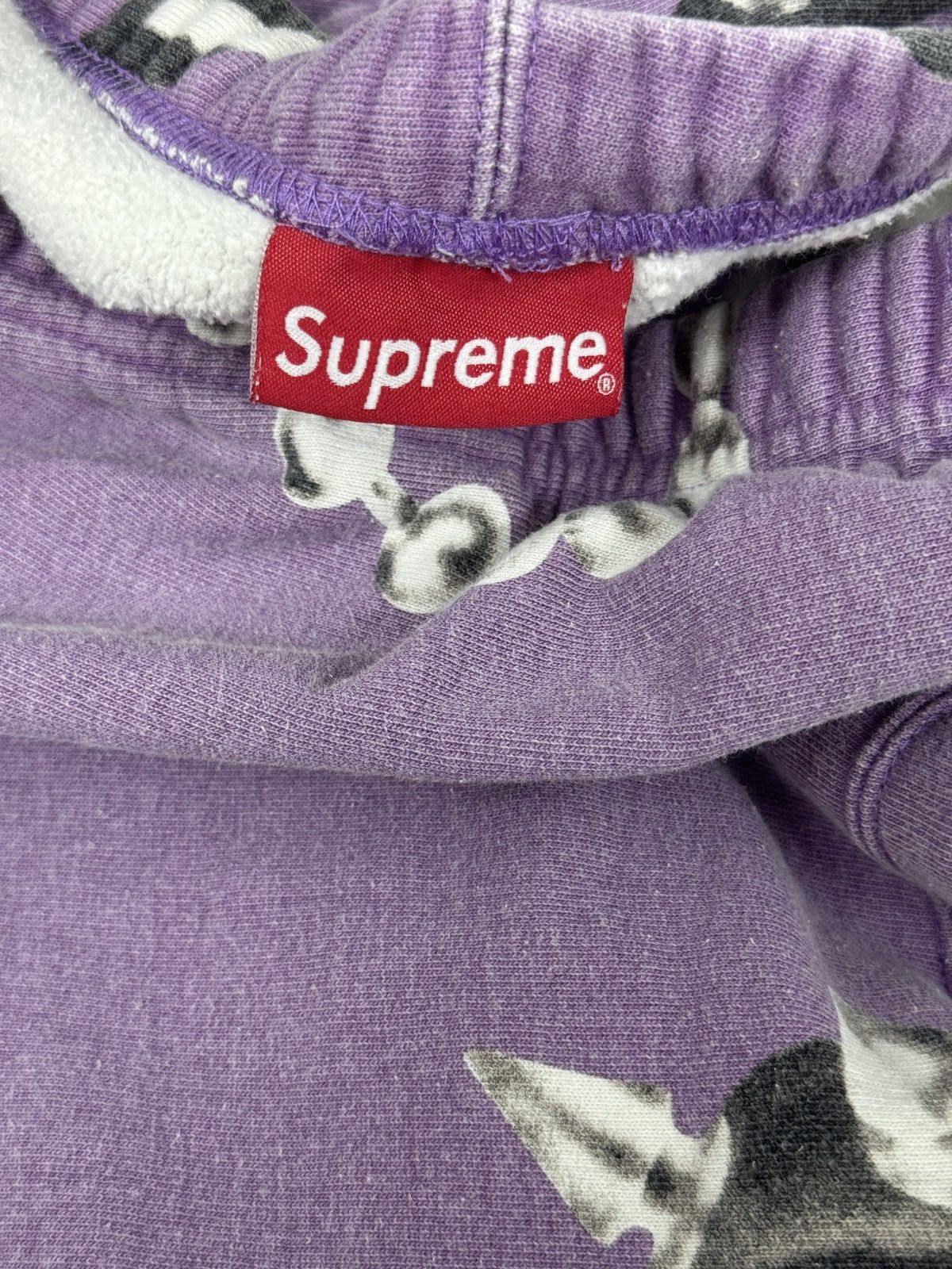 Supreme Supreme Studded Collars Sweatpant 'Violet' Sweatpants Size US 31 - 5 Thumbnail