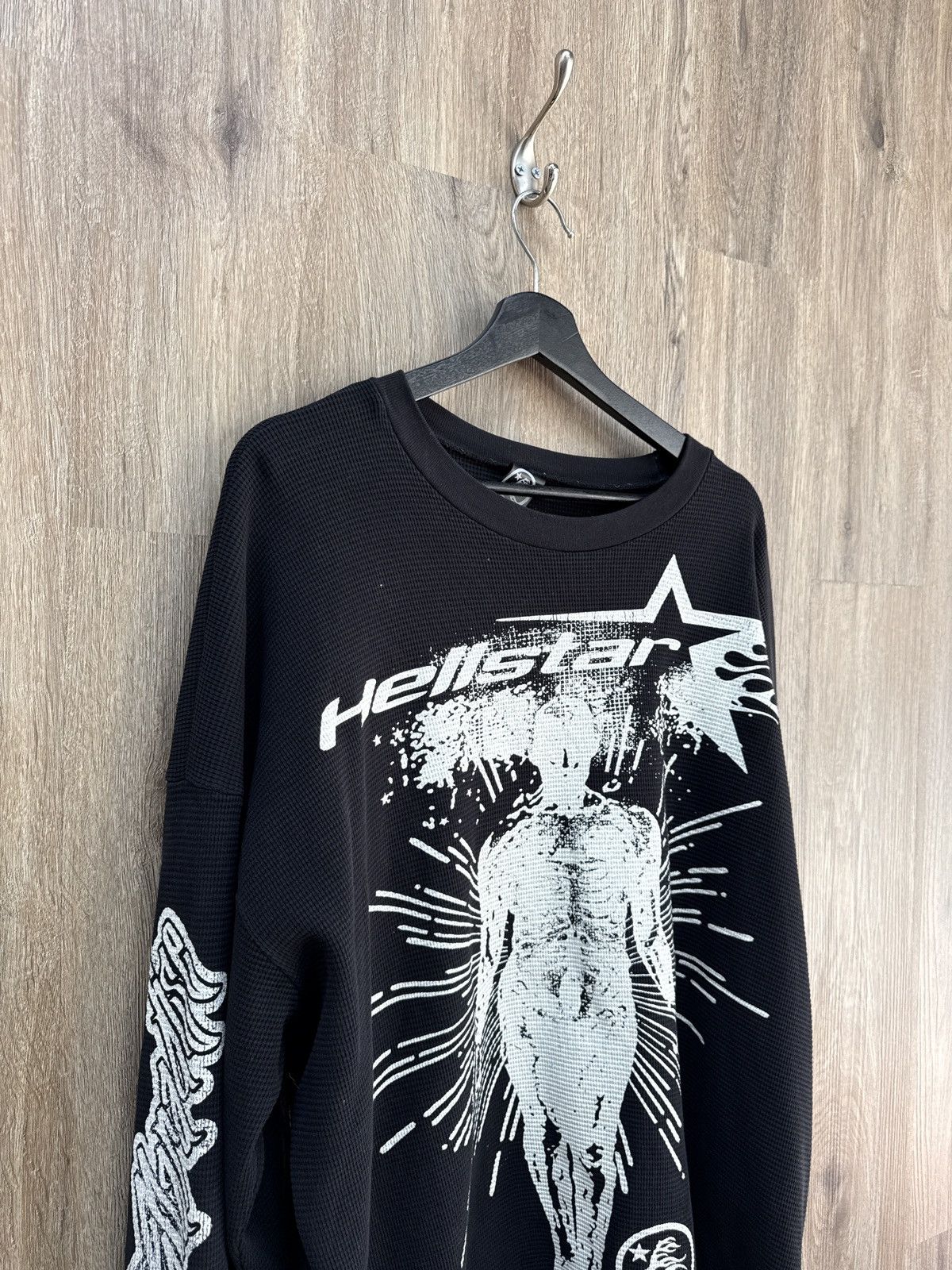 HELLSTAR Hellstar Black Thermal Long Sleeve Size US XXL / EU 58 / 5 - 2 Thumbnail