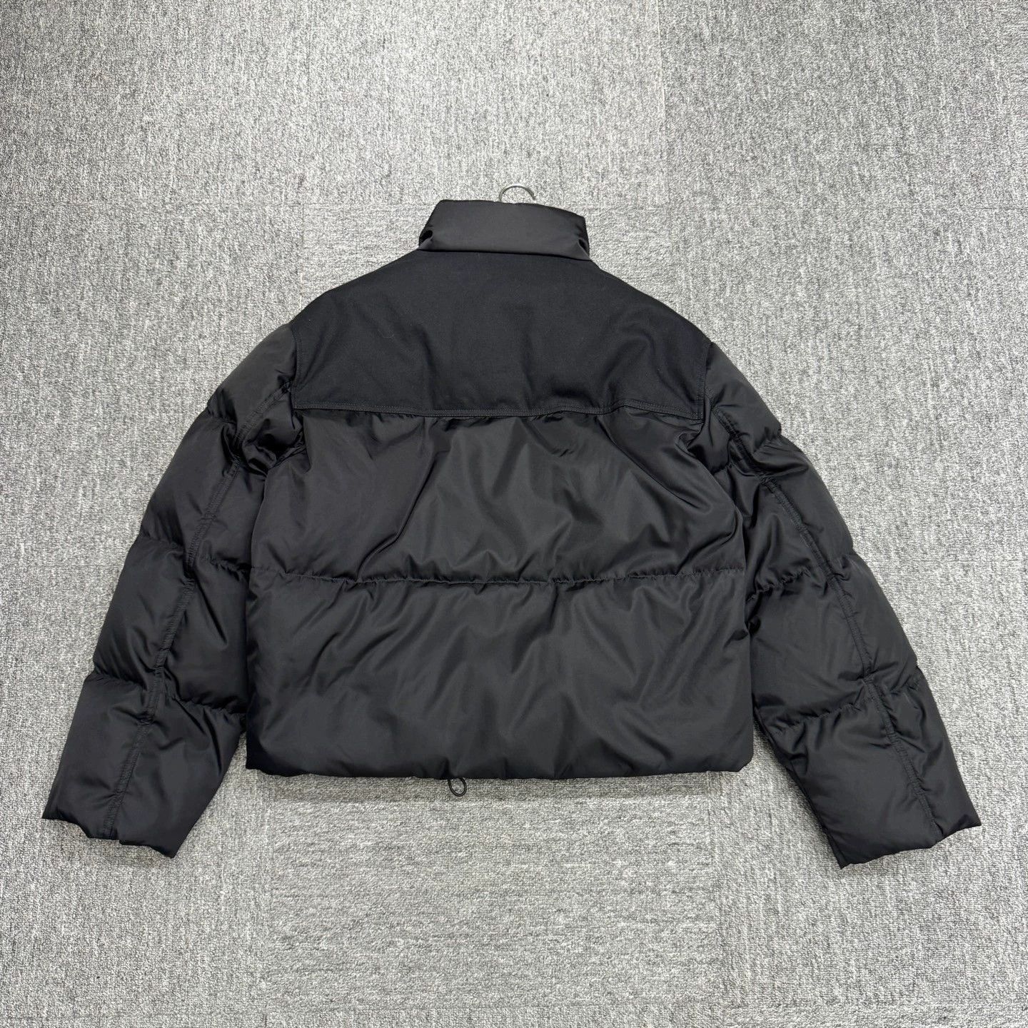 Prada Black Puffer Jacket with Front Zipper and Pockets Size US M / EU 48-50 / 2 - 6 Thumbnail