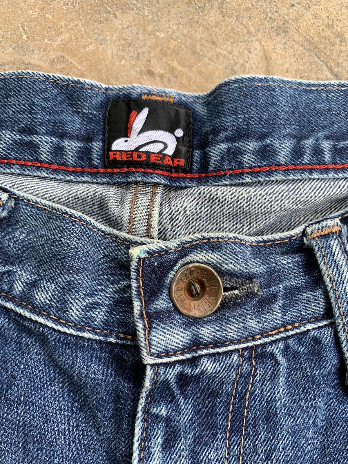 Japanese Brand × Paul Smith Red Ear Paul Smith Red Ear Selvedge Distressed Denim Size US 32 / EU 48 - 11 Thumbnail