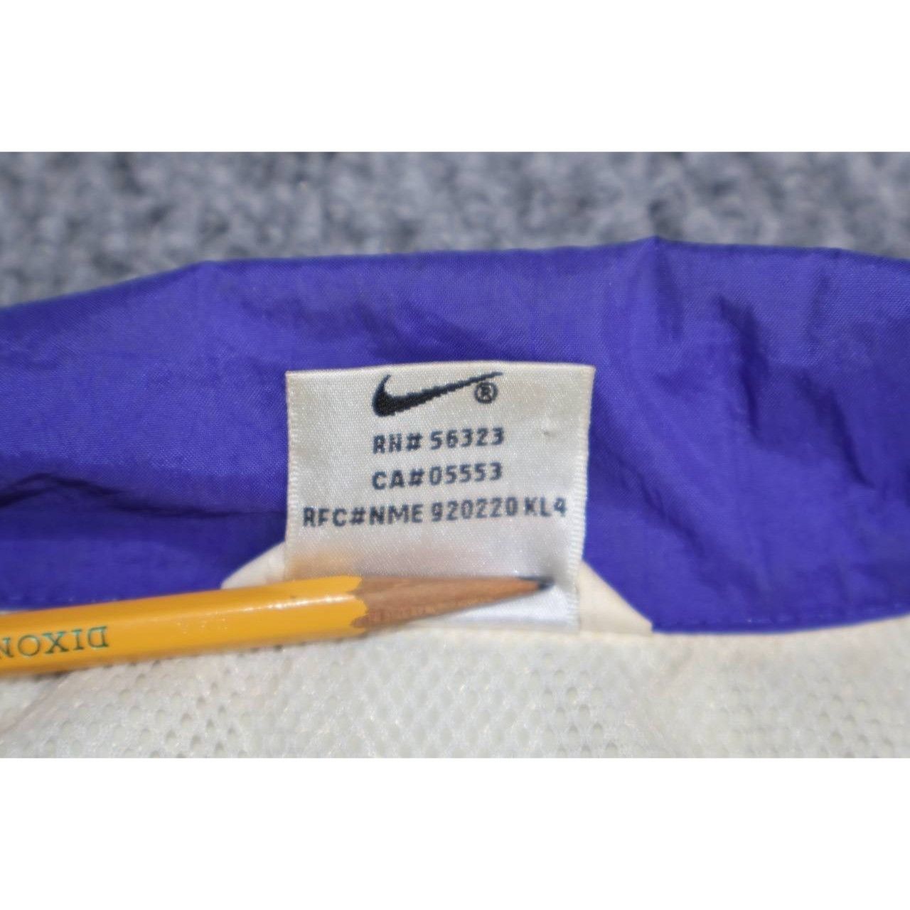 Nike VTG Nike Track Jacket Womens M White Blue Embroidery Size M / US 6-8 / IT 42-44 - 8 Thumbnail