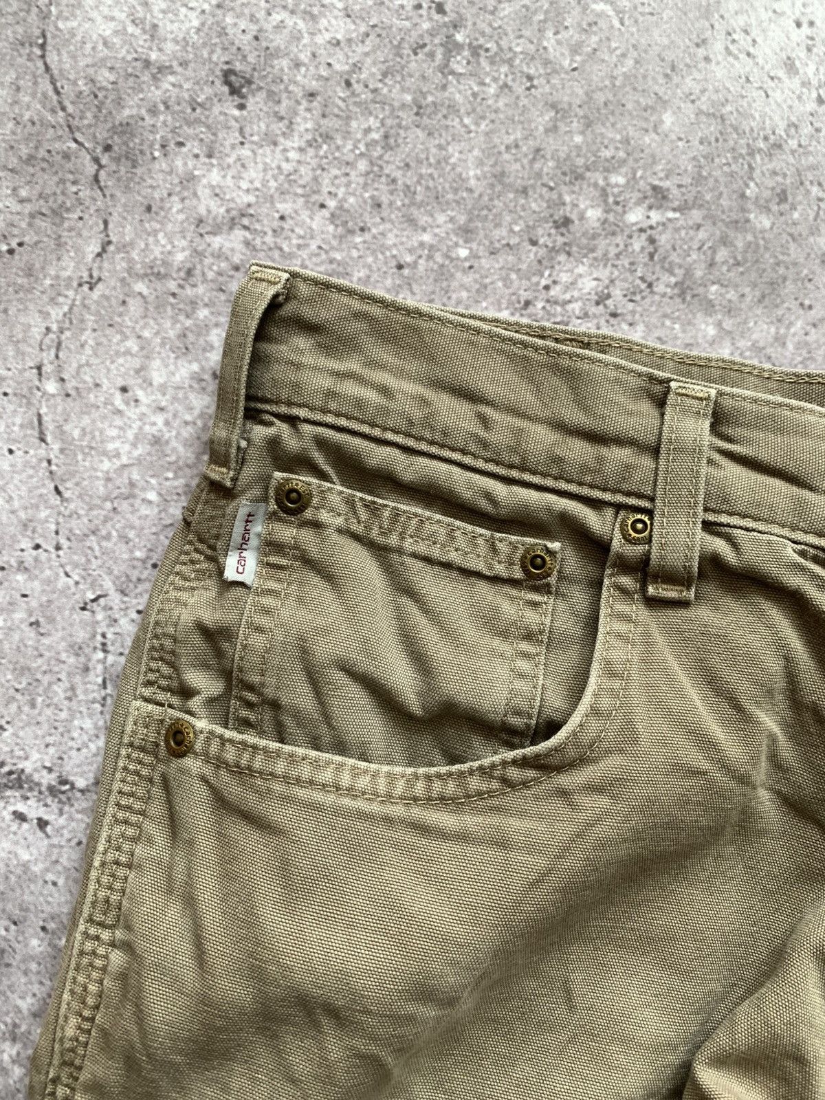 Carhartt 🔥Vintage Carhartt Distressed Work Carpenter Pants Size US 30 / EU 46 - 14 Thumbnail