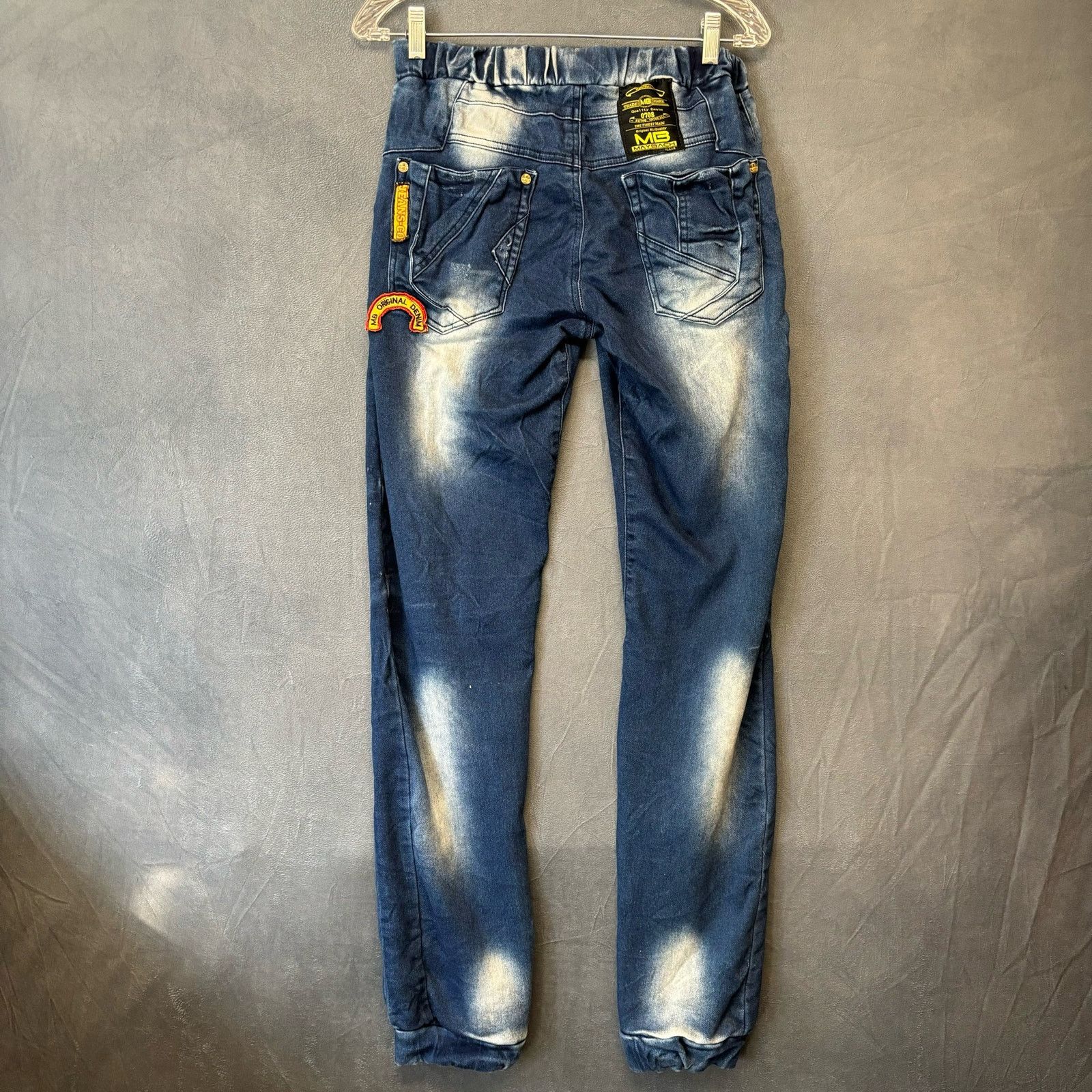 Other Maybach Denim Joggers Streetwear Elastic Waist Men’s Size 28 Size US 28 / EU 44 - 9 Thumbnail