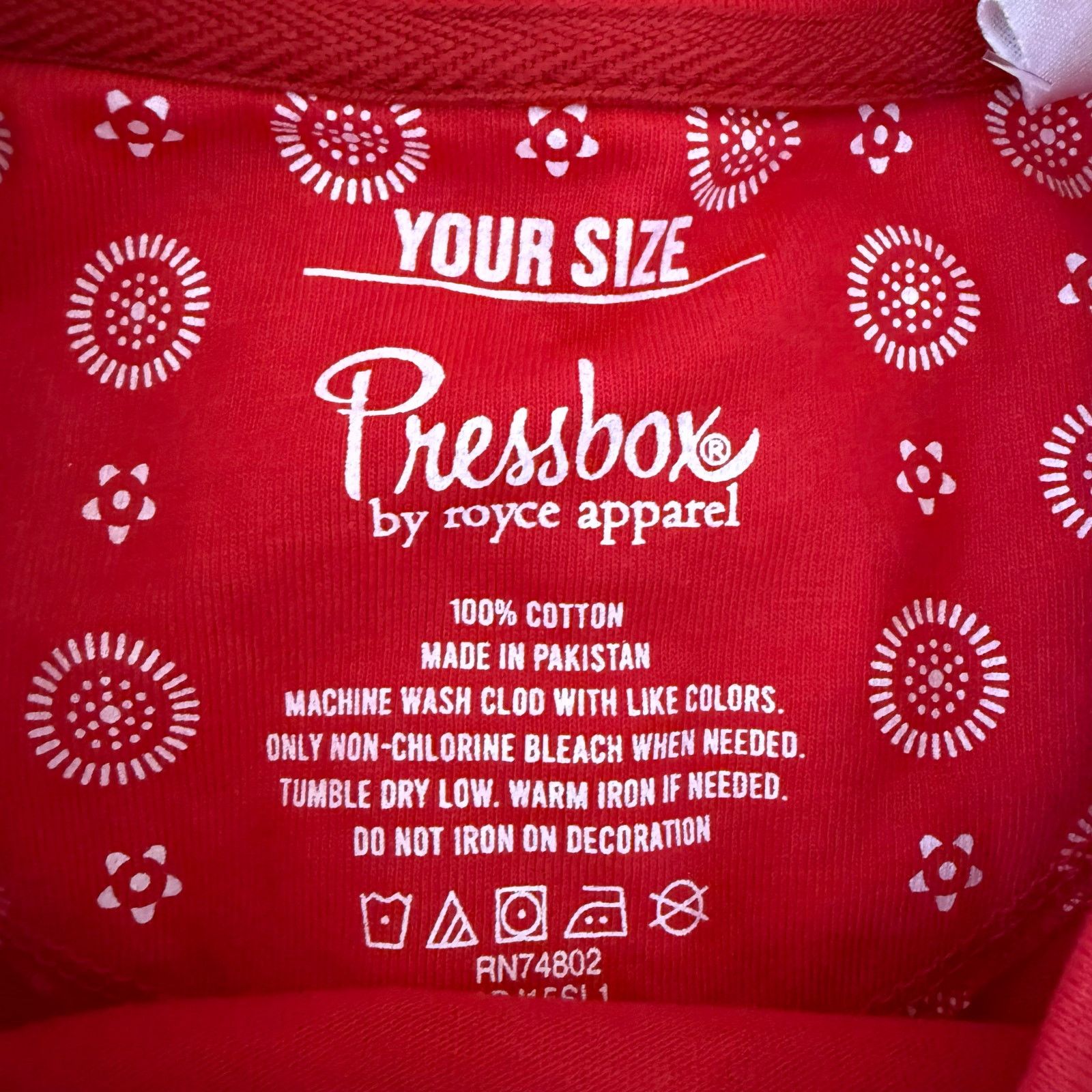 NCAA Rutgers University Game day Pressbox Long Sleeve Mens OS NWT Size US XL / EU 56 / 4 - 4 Thumbnail