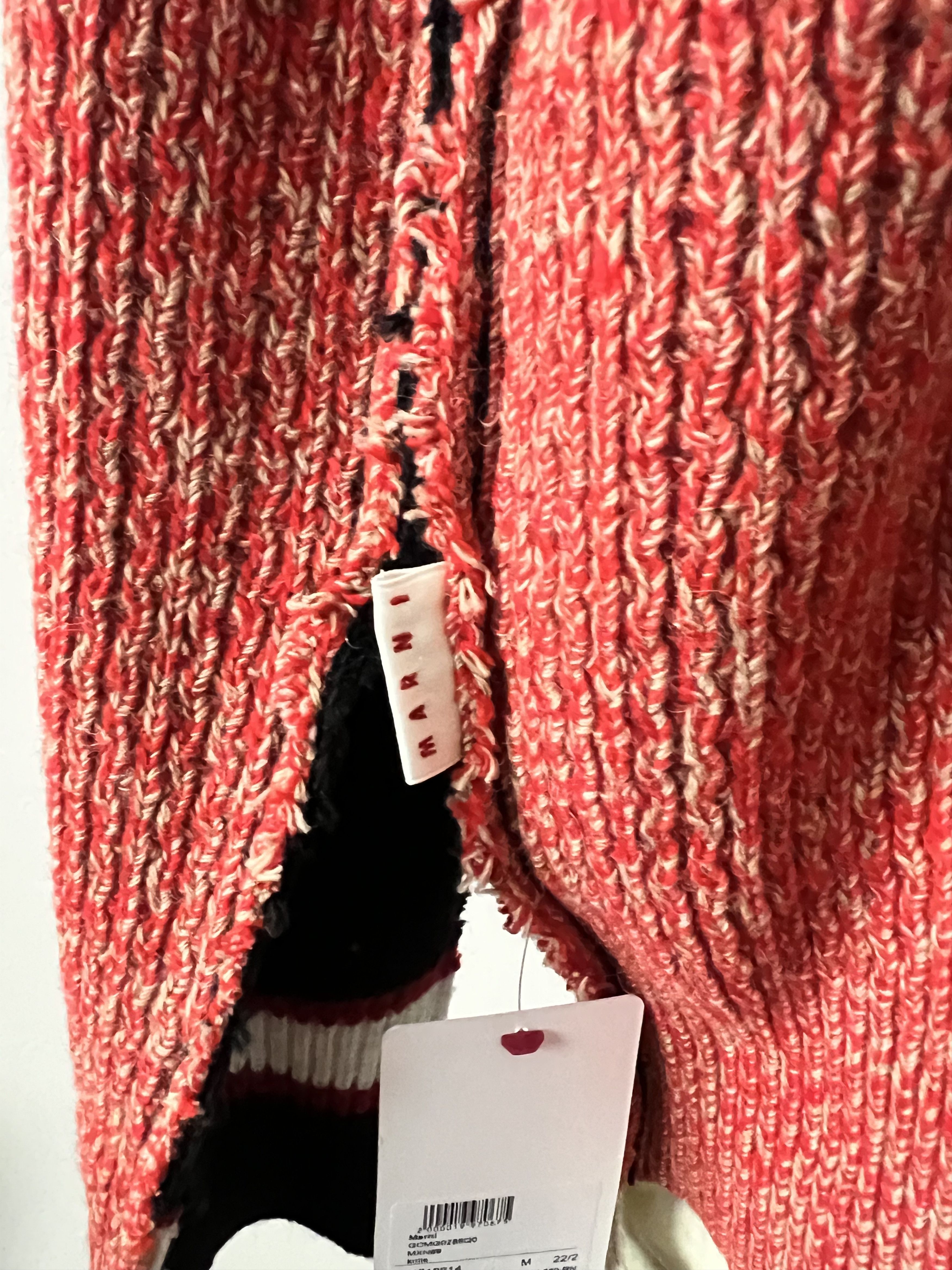 Marni Alpaca Knit 2 Color Size US L / EU 52-54 / 3 - 9 Thumbnail