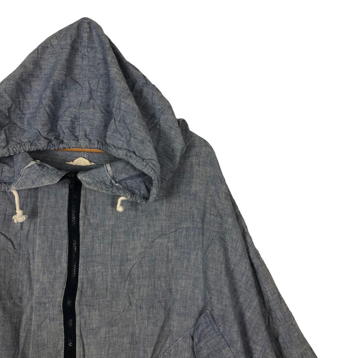 Japanese Brand 🔥90’s Vintage Bomber Jacket Denim Melmo Issey Miyake Size US M / EU 48-50 / 2 - 7 Thumbnail