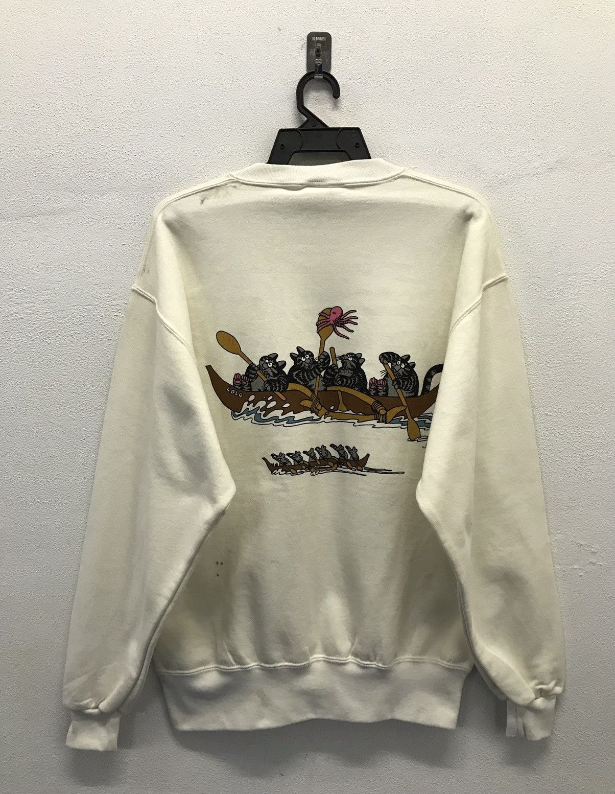Vintage Vintage Crazy Shirts Hawaii B.Kliban Made In Usa Sweatshirt Size US S / EU 44-46 / 1 - 2 Thumbnail
