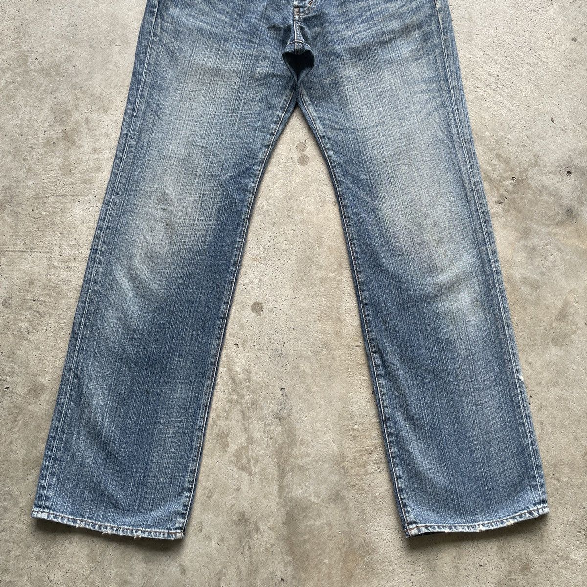 Japanese Brand W32x33 Vintage Japanese Denim Faded Jeans Pants Size US 32 / EU 48 - 4 Thumbnail