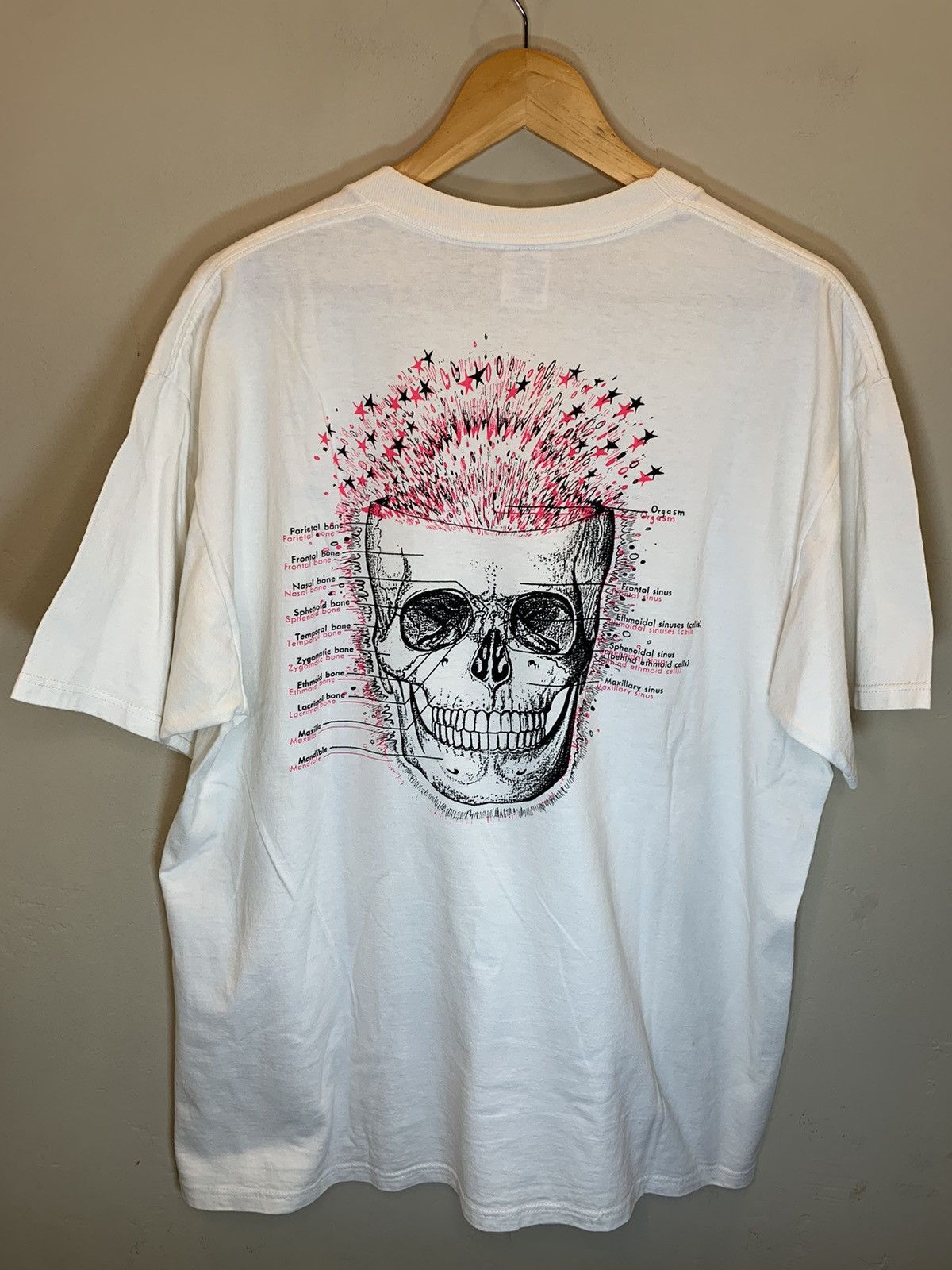 Band Tees *RARE* Vintage 80’s The Flaming Lips Orgasm Skull Band Shirt Size US XL / EU 56 / 4 - 2 Thumbnail